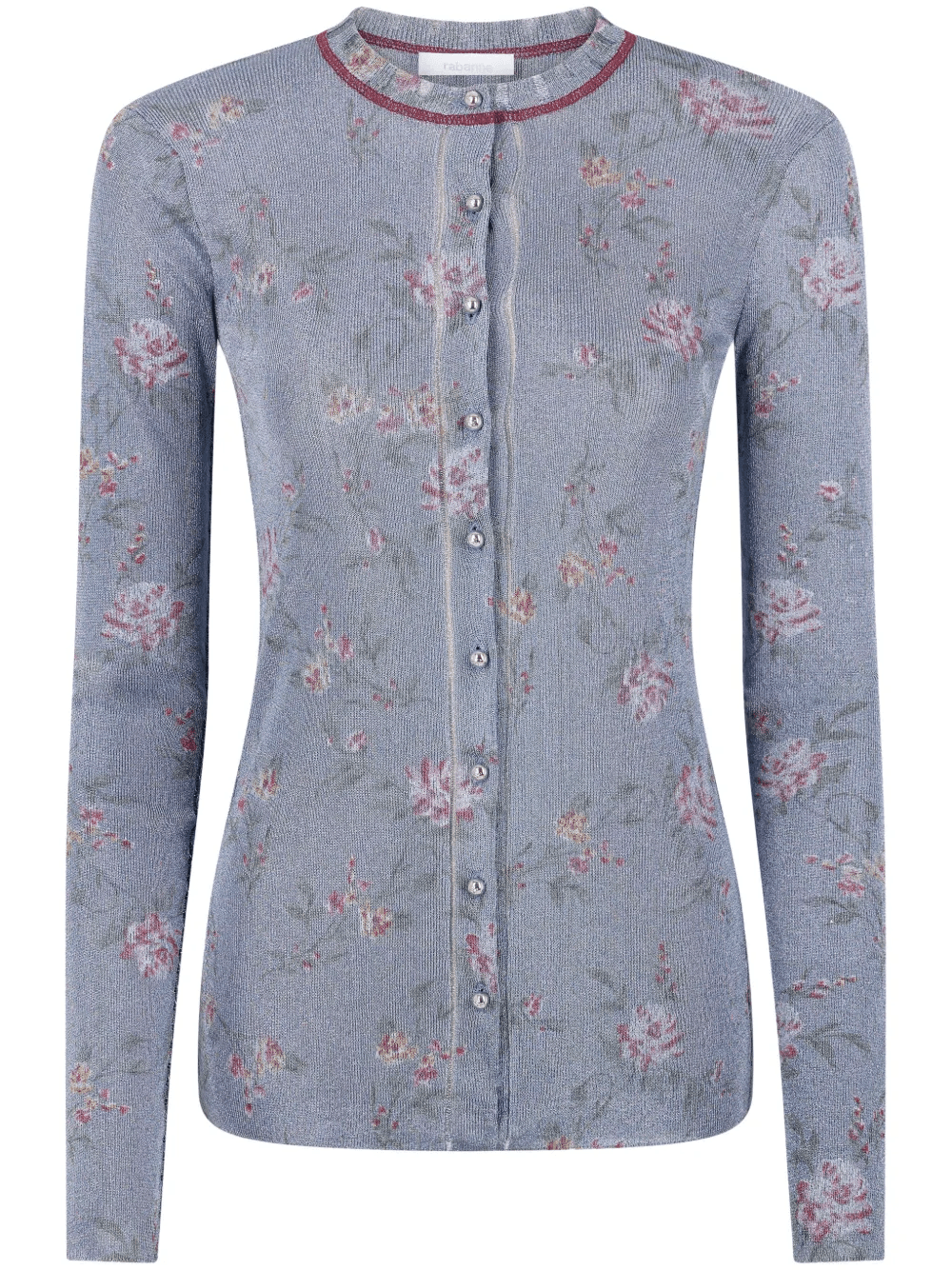 floral-print cardigan - Image 1