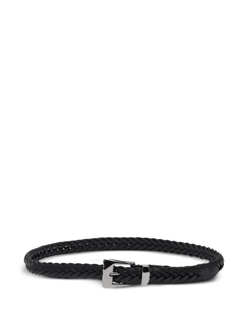 braided-leather belt - Image 1