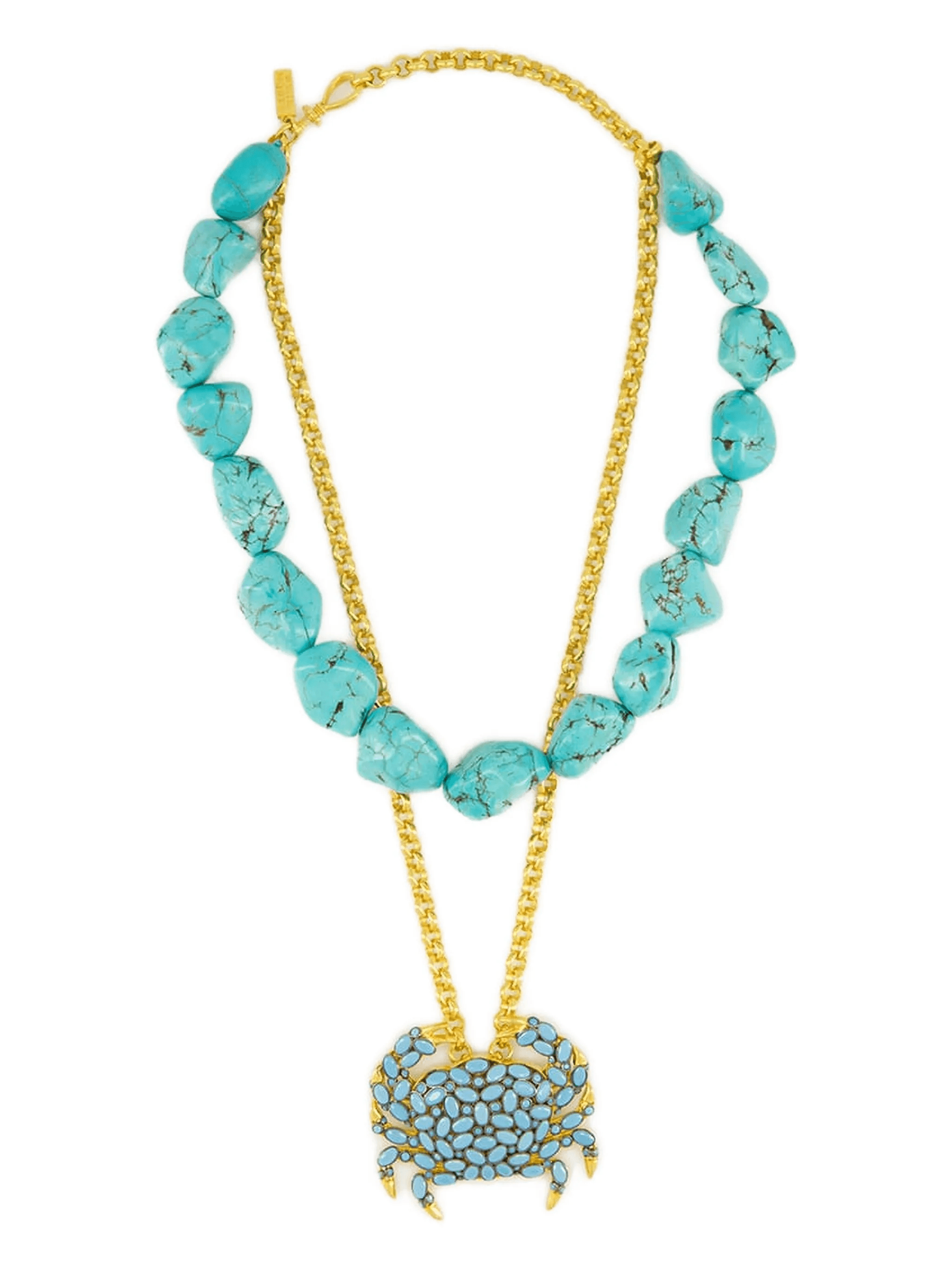 Galene crab-pendant necklace - Image 1