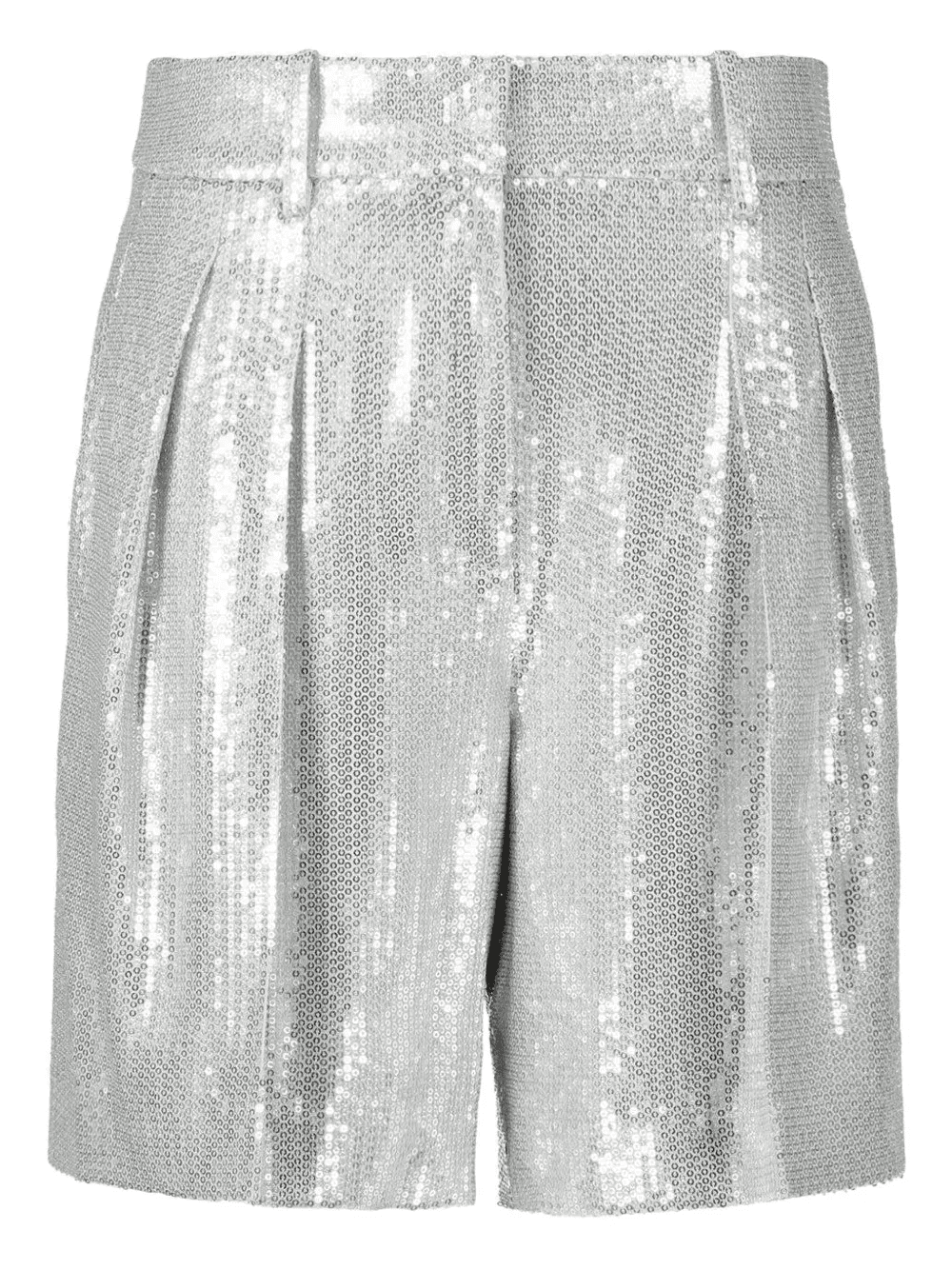 sequinned tailored shorts - Image 1