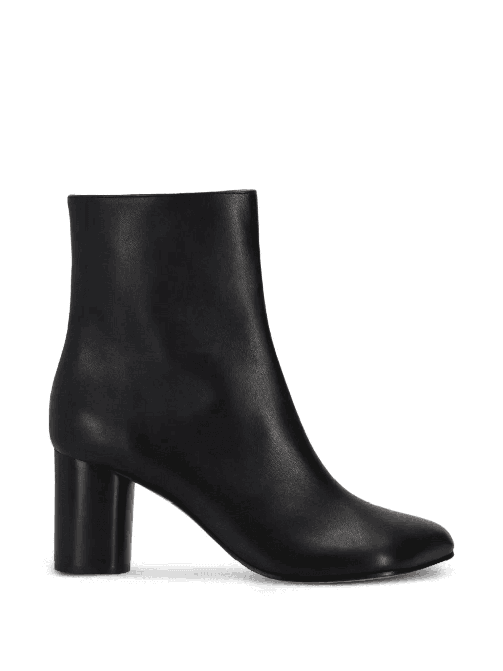 Obliqua leather ankle boots - Image 1