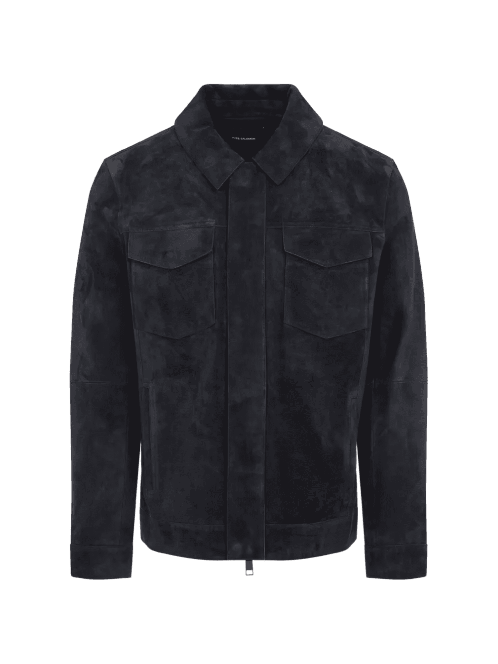 pocket leather jacket - Image 1