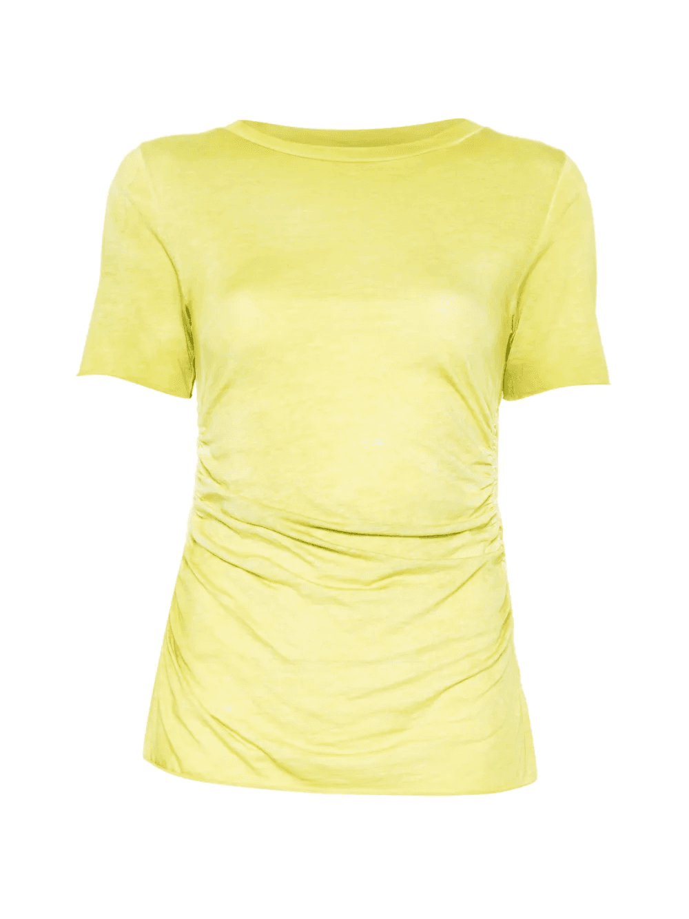 draped-detail T-shirt - Image 1