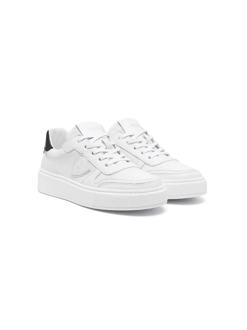 Junior Temple leather sneakers - Image 1