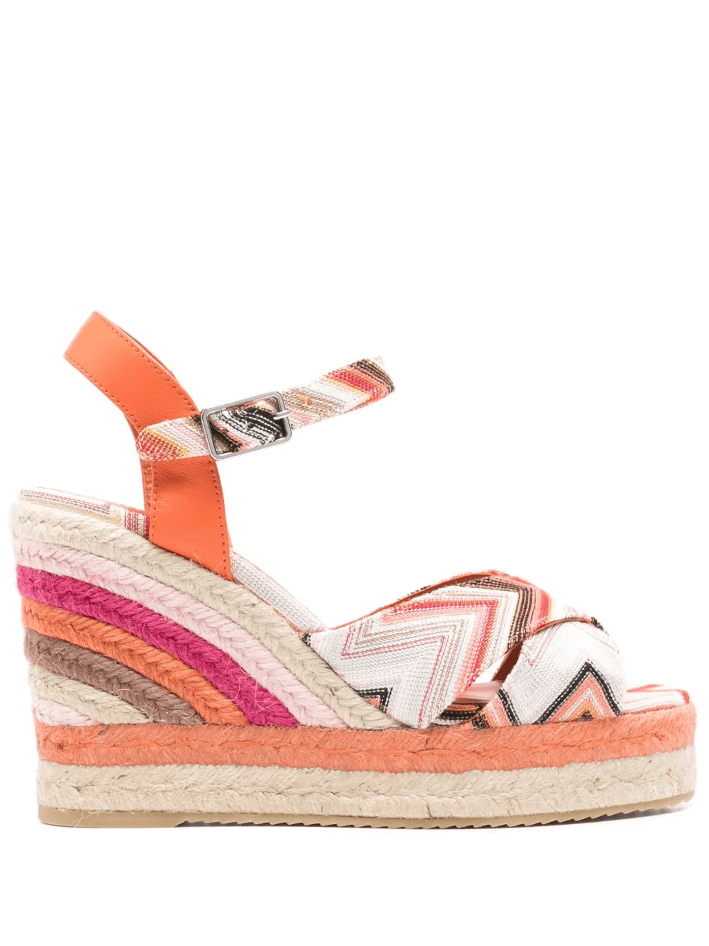 zigzag-woven espadrilles - Image 1