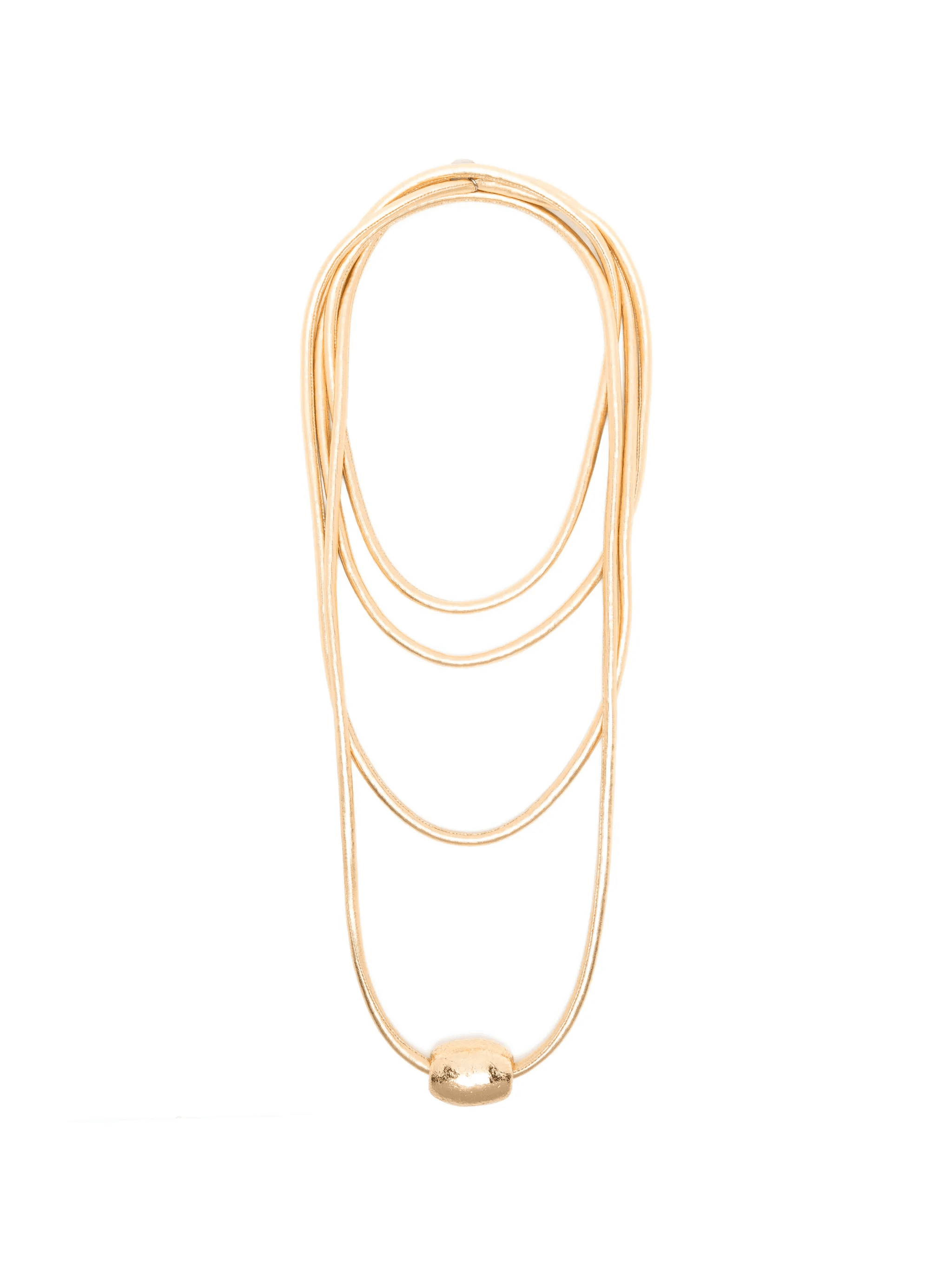 gold-tone necklaces - Image 1