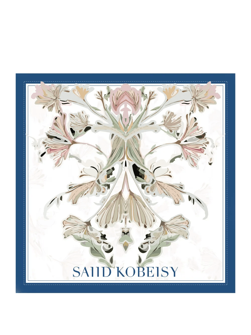 floral large scarf - Image 1