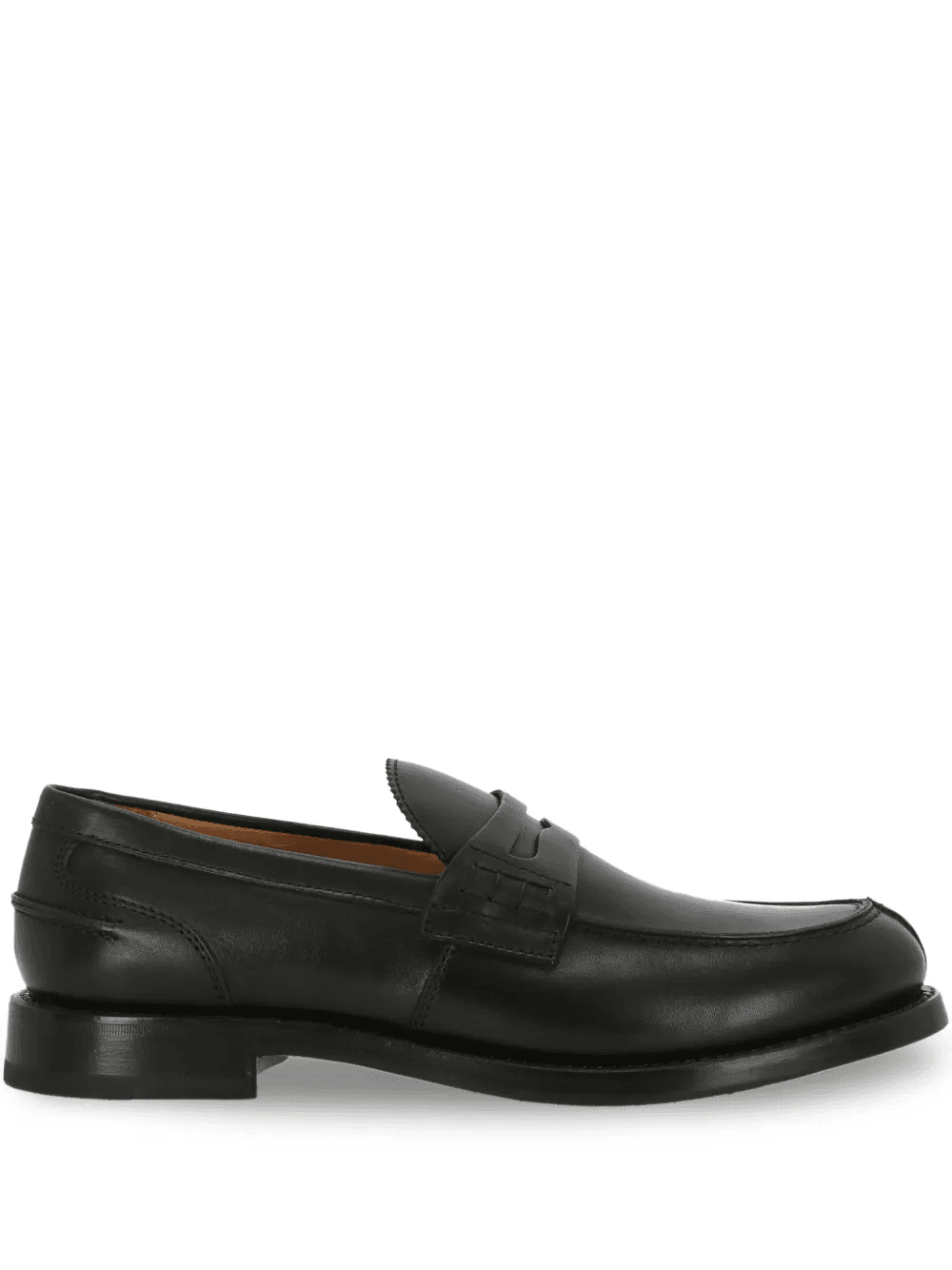 leather penny loafers - Image 1