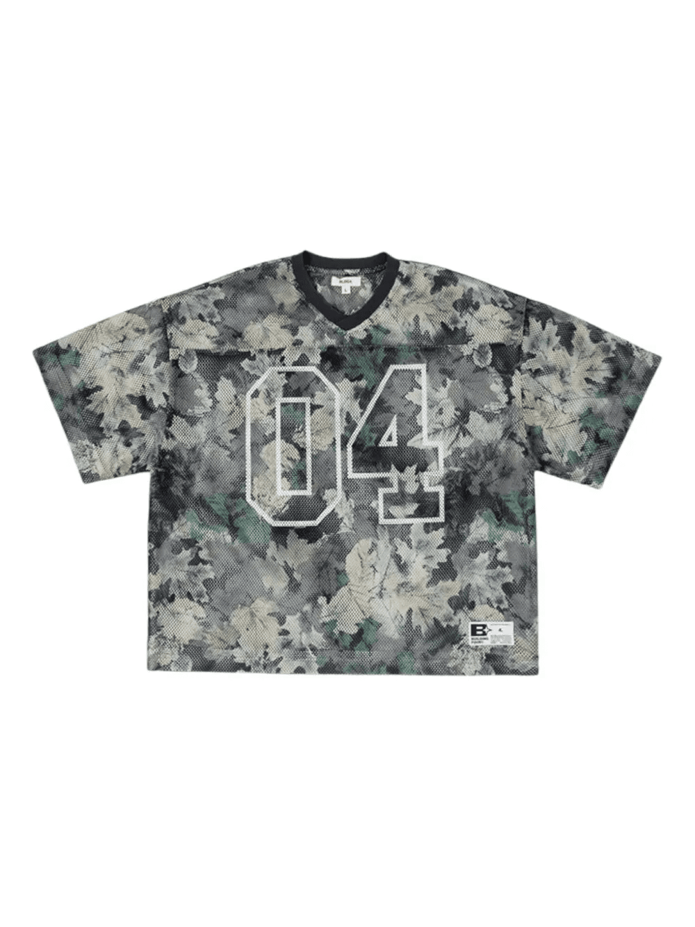 leaf-print T-shirt - Image 1