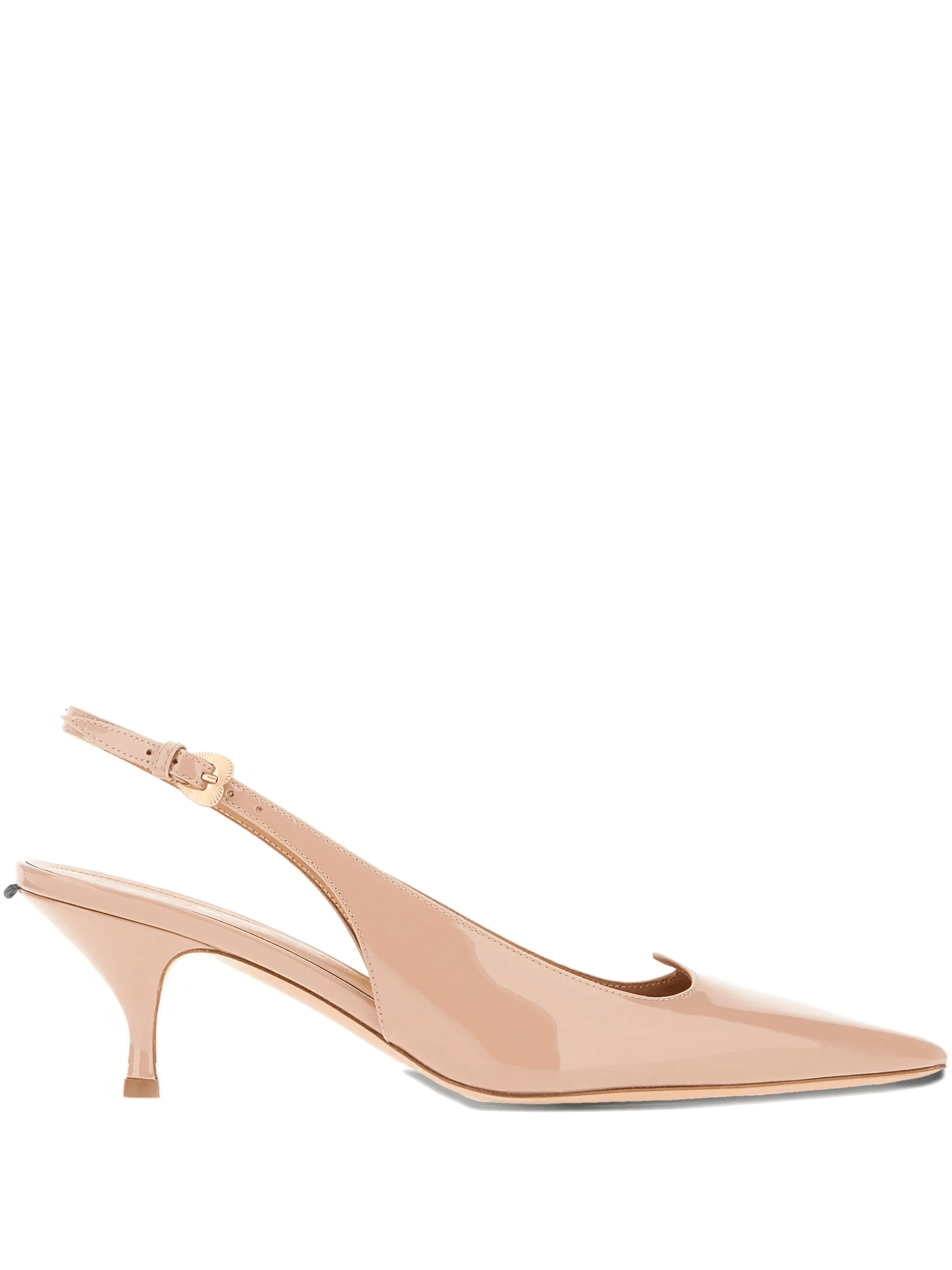 55mm leather pumps - Image 1