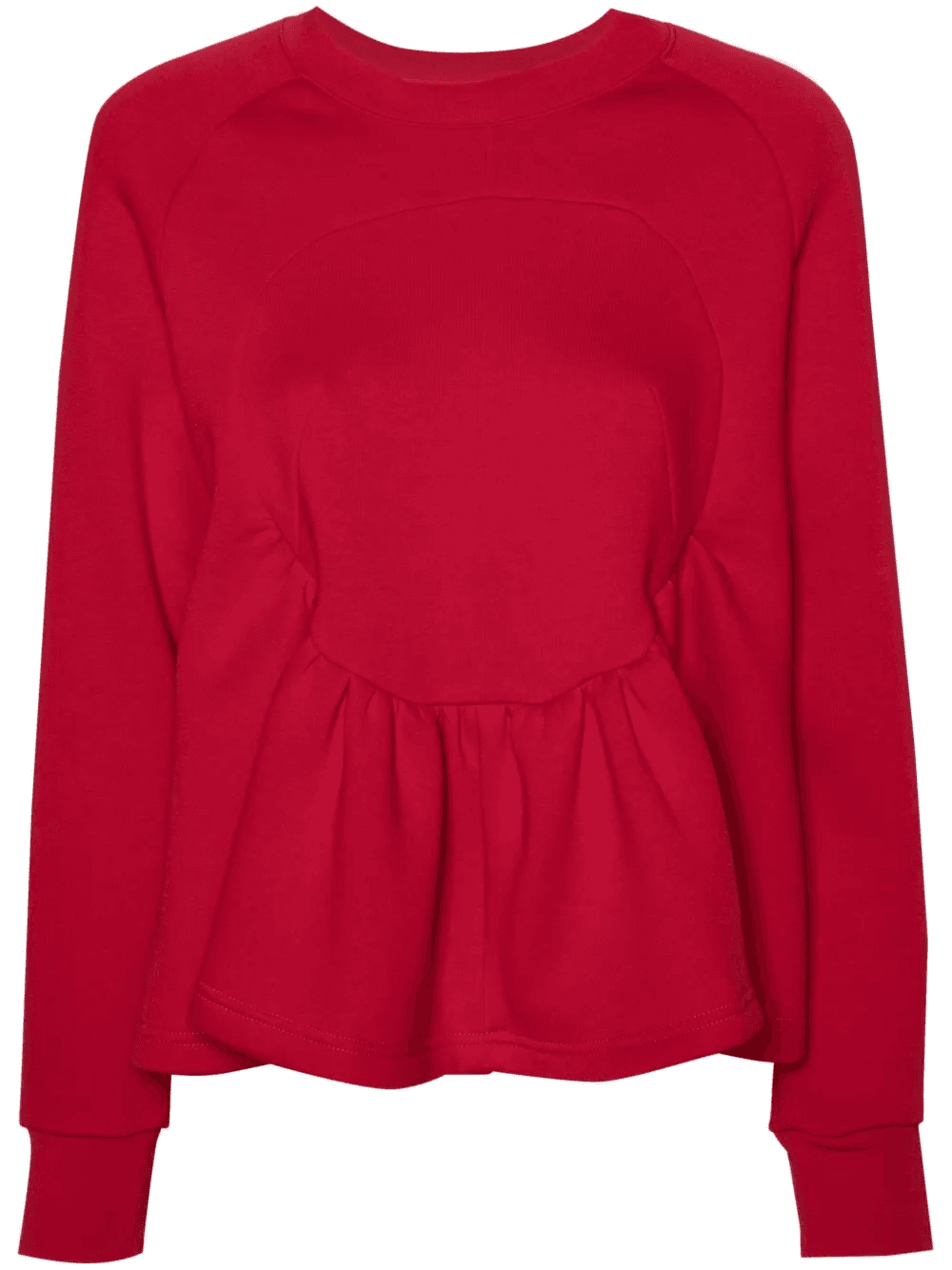 Calypso ruched-detail sweatshirt - Image 1
