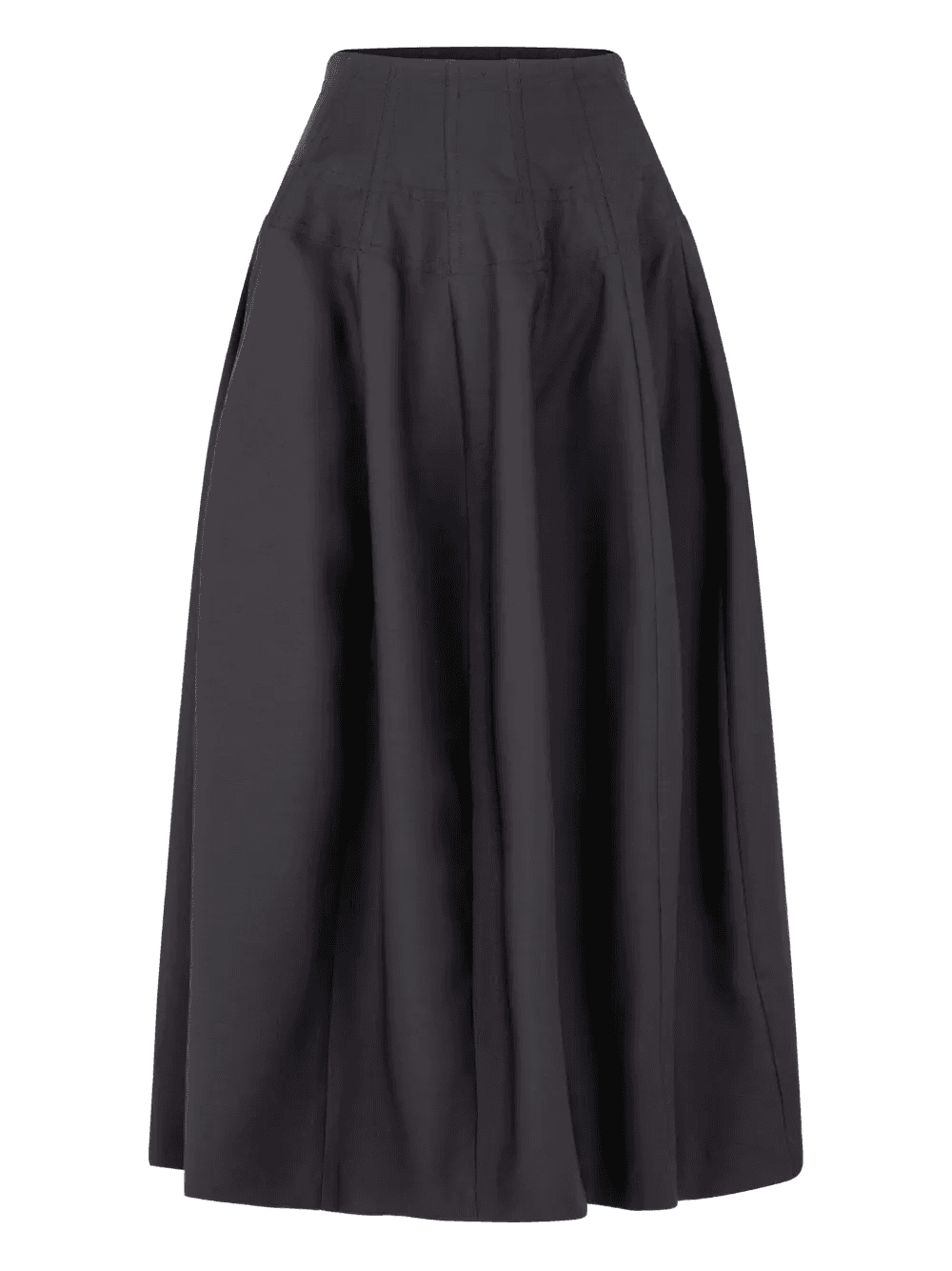 panelled midi skirt - Image 1