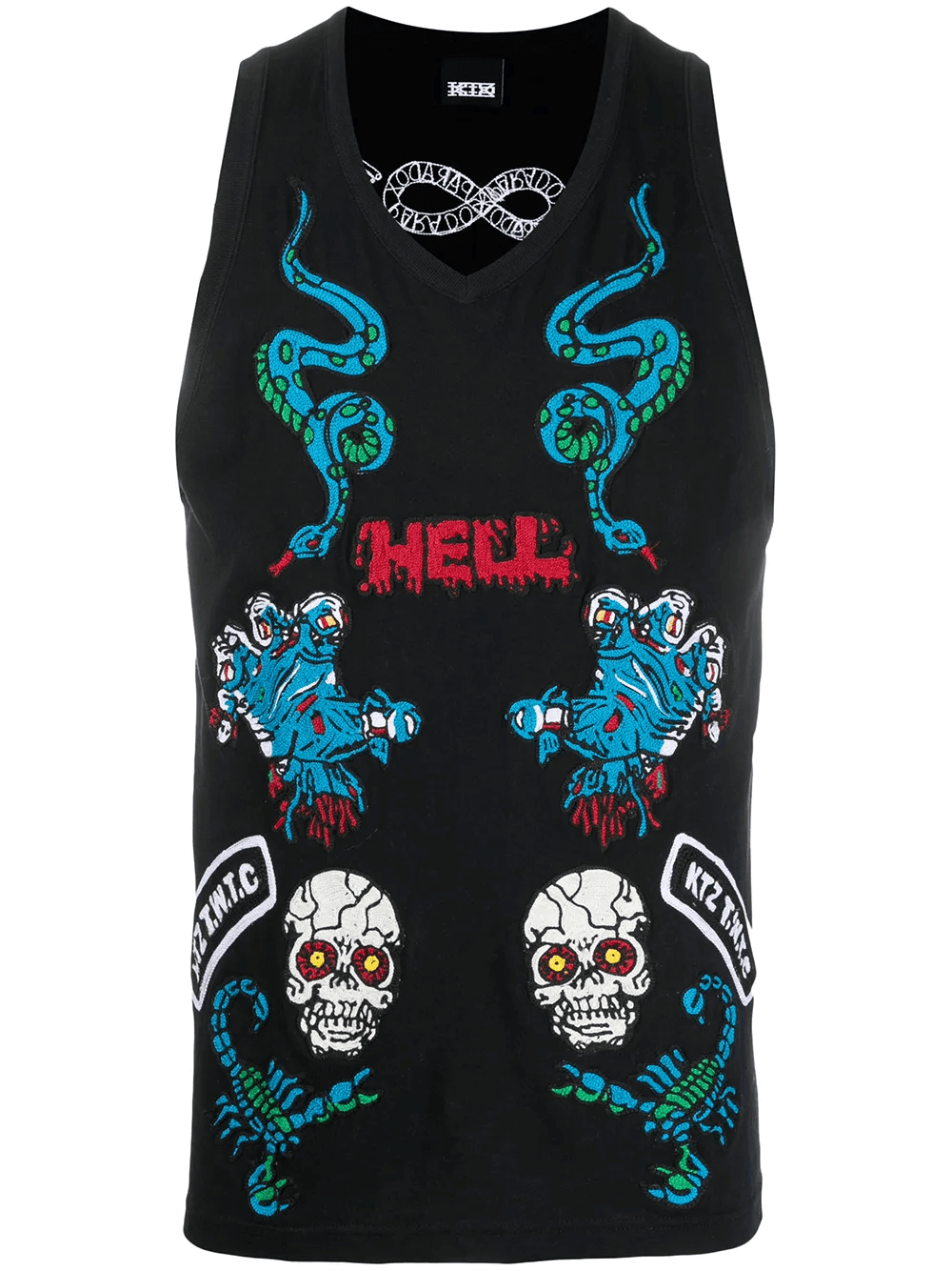 Patches vest top - Image 1