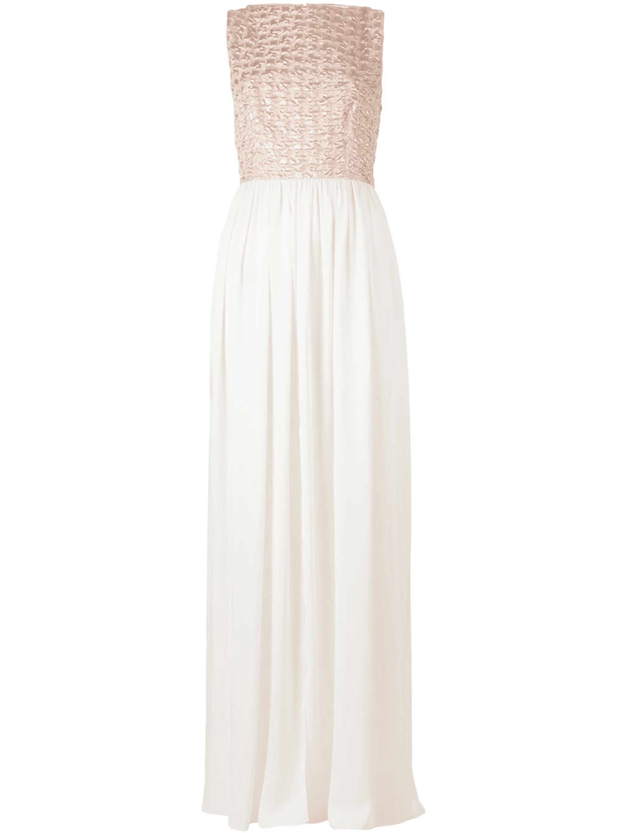 puckering sleeveless gown - Image 1