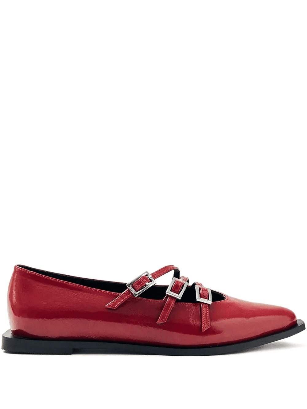 Jive buckle-strap pointed flats - Image 1