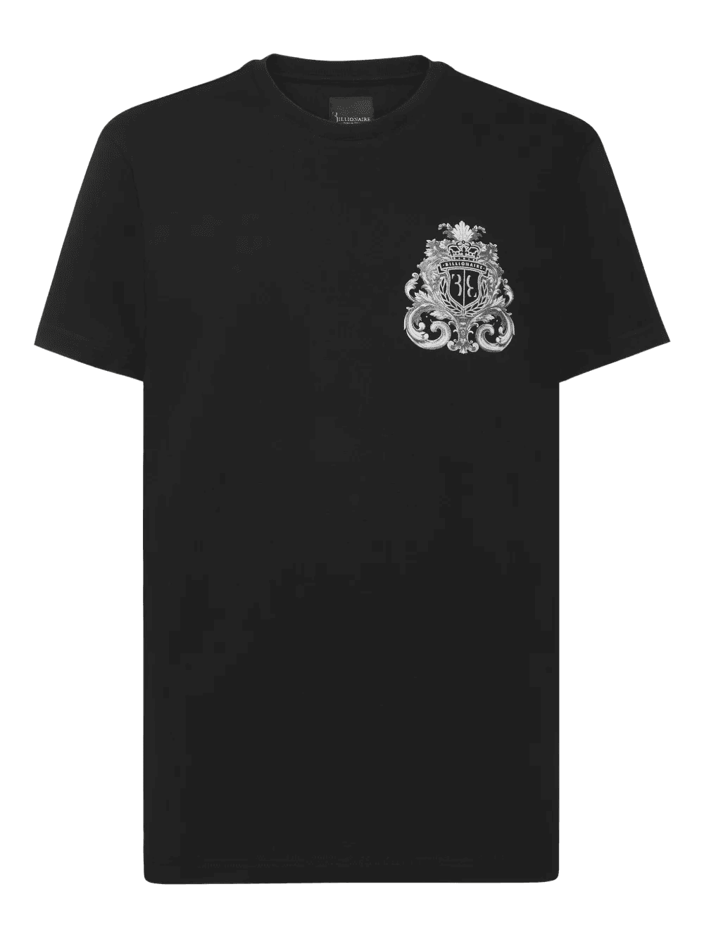 crest-print T-shirt - Image 1