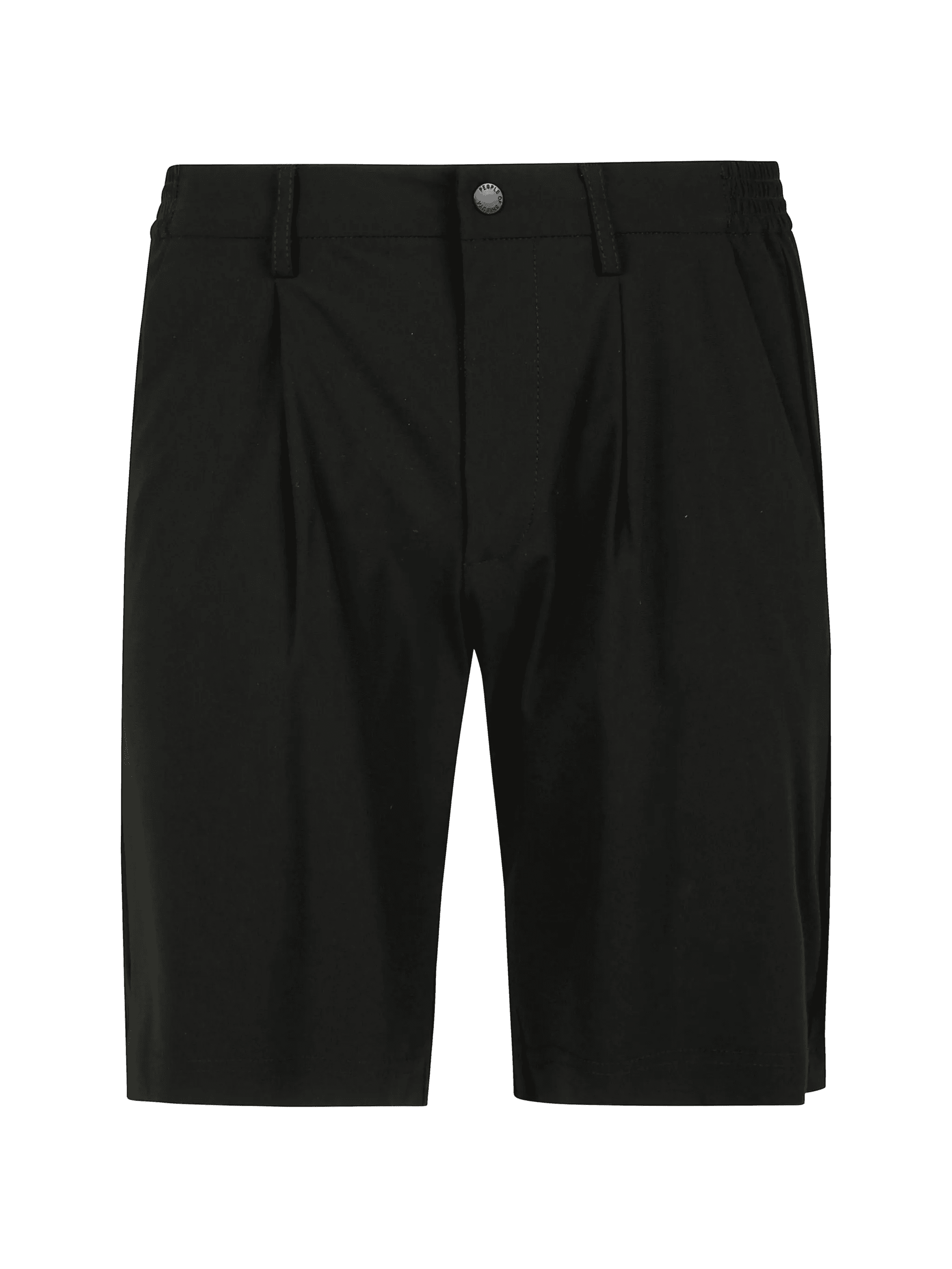 belt-loop pleated short - Image 1