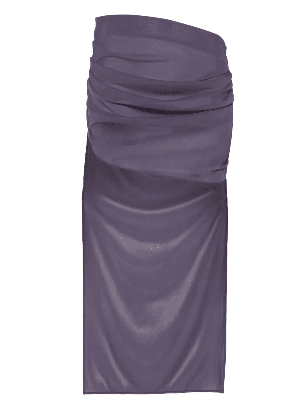 tucked mesh mini skirt - Image 1