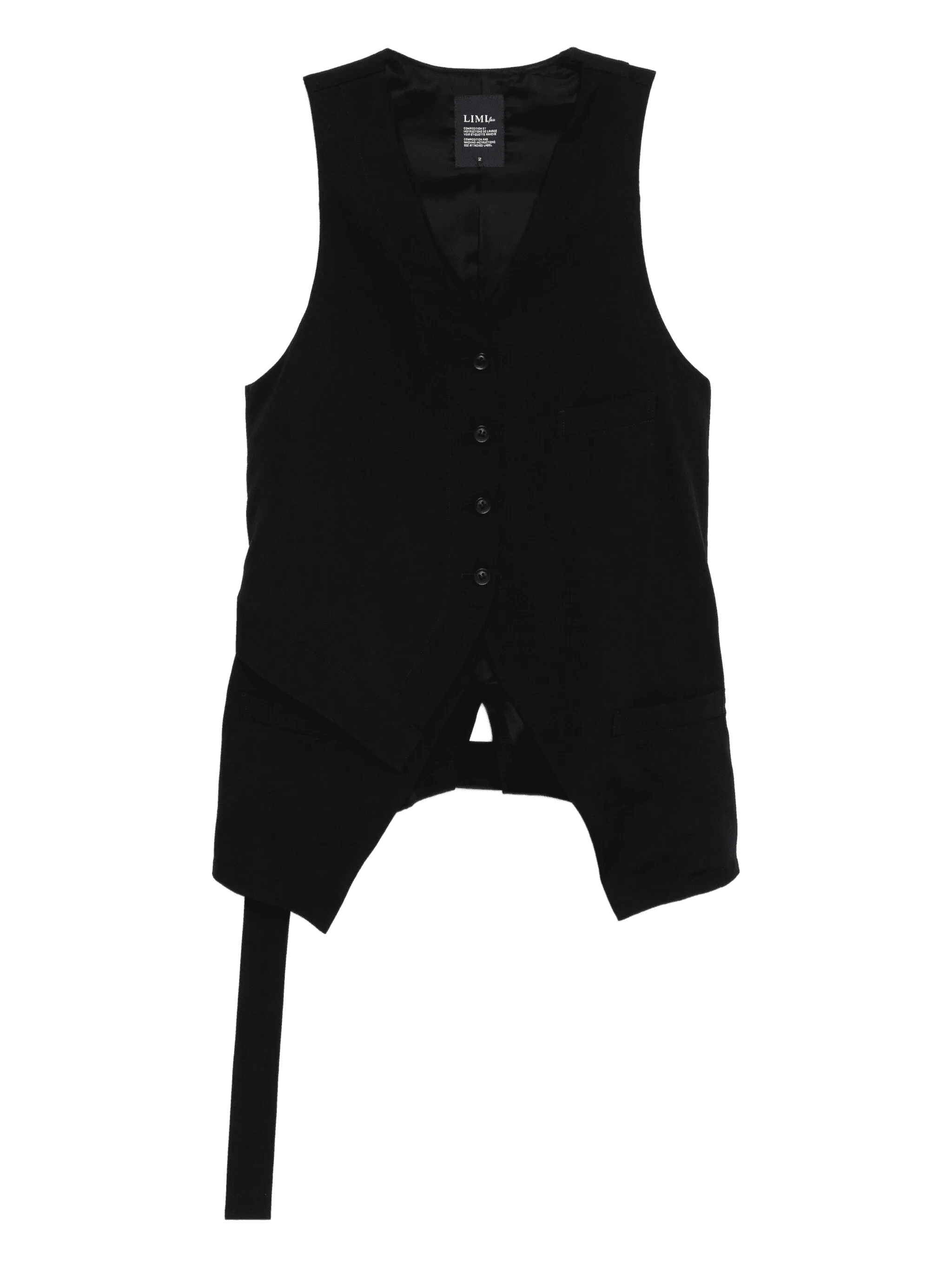 wool layered waistcoat - Image 1