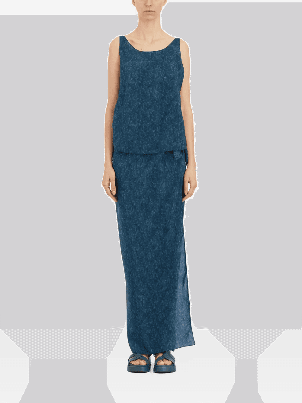 Malena silk maxi dress - Image 1