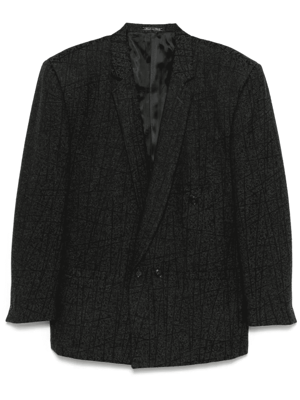1980s geometric-pattern blazer - Image 1