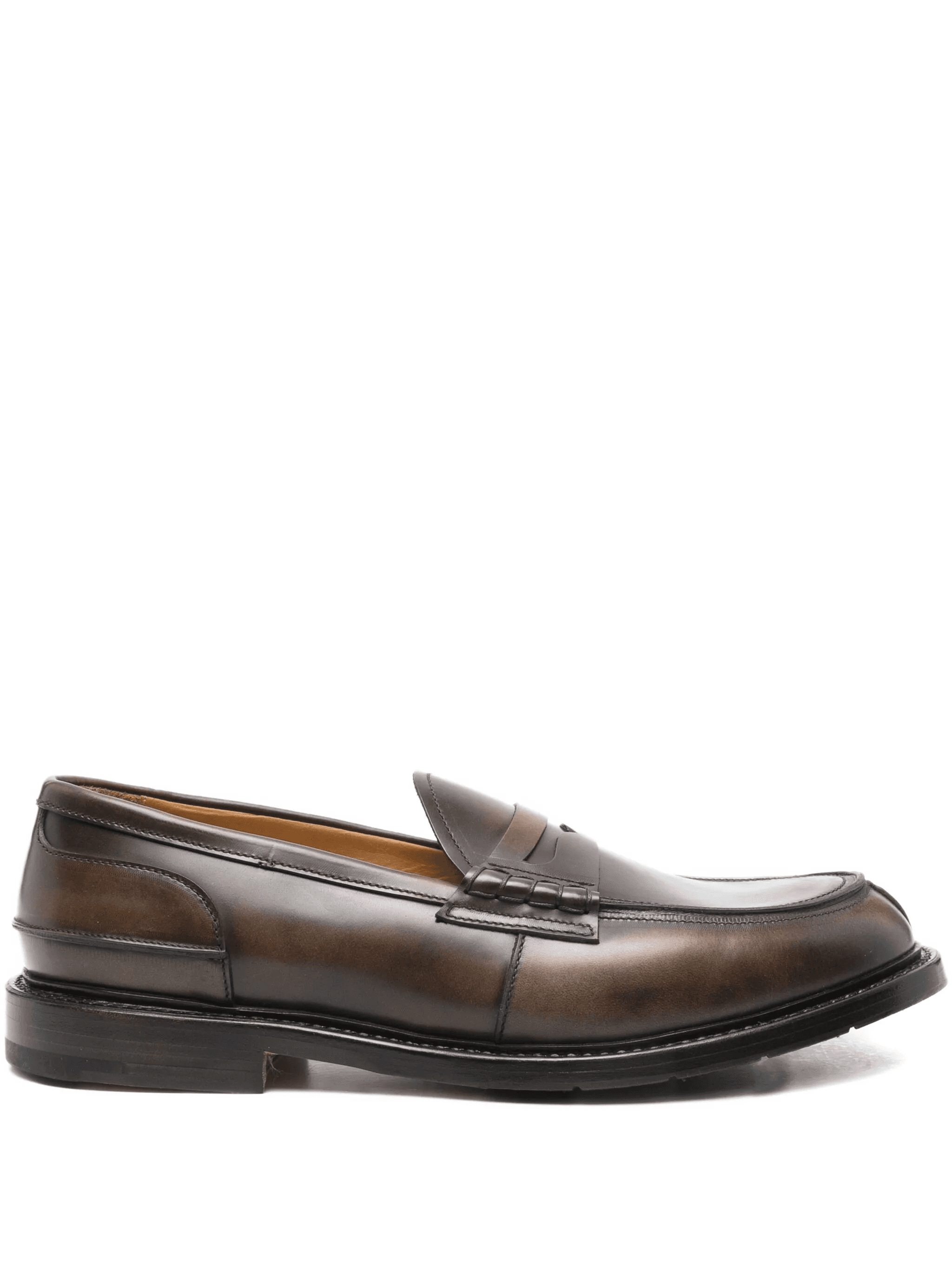 penny leather loafers - Image 1