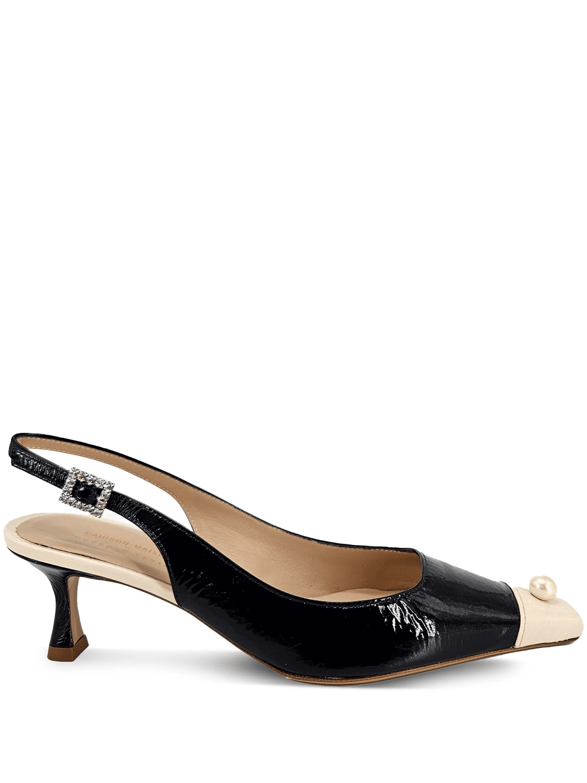 pearl slingback pumps - Image 1