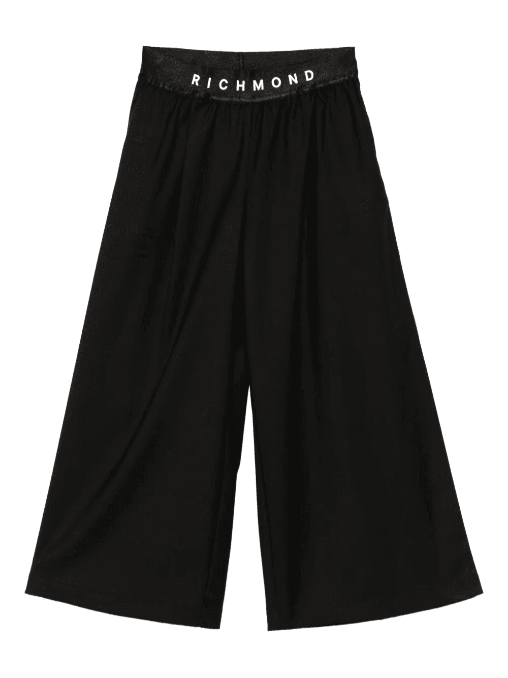 logo-waistband wide-leg trousers - Image 1
