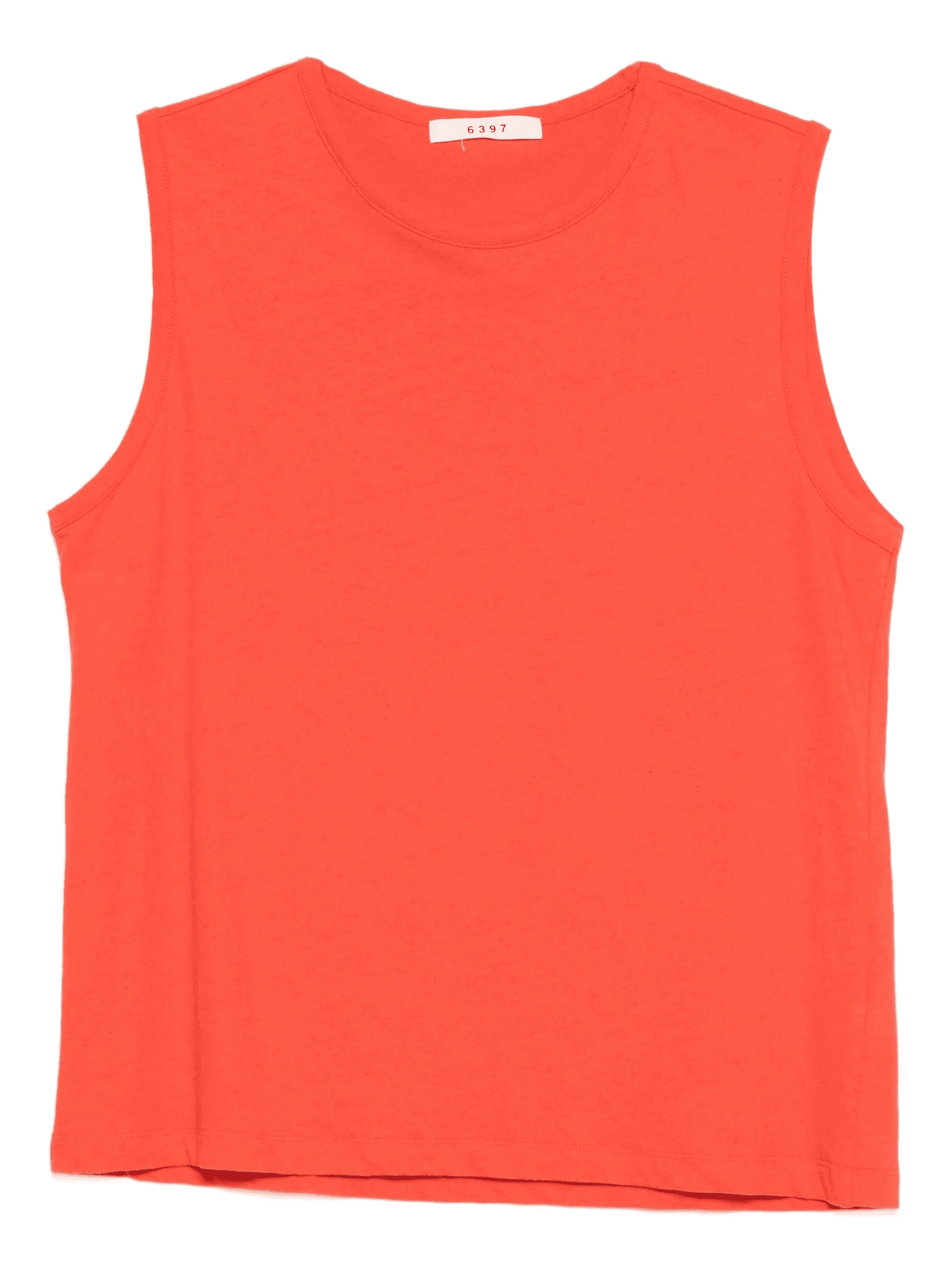 round-neck sleeveless top - Image 1