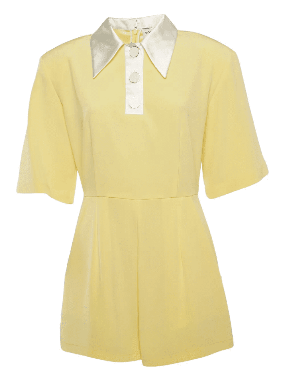 crepe playsuit - Image 1