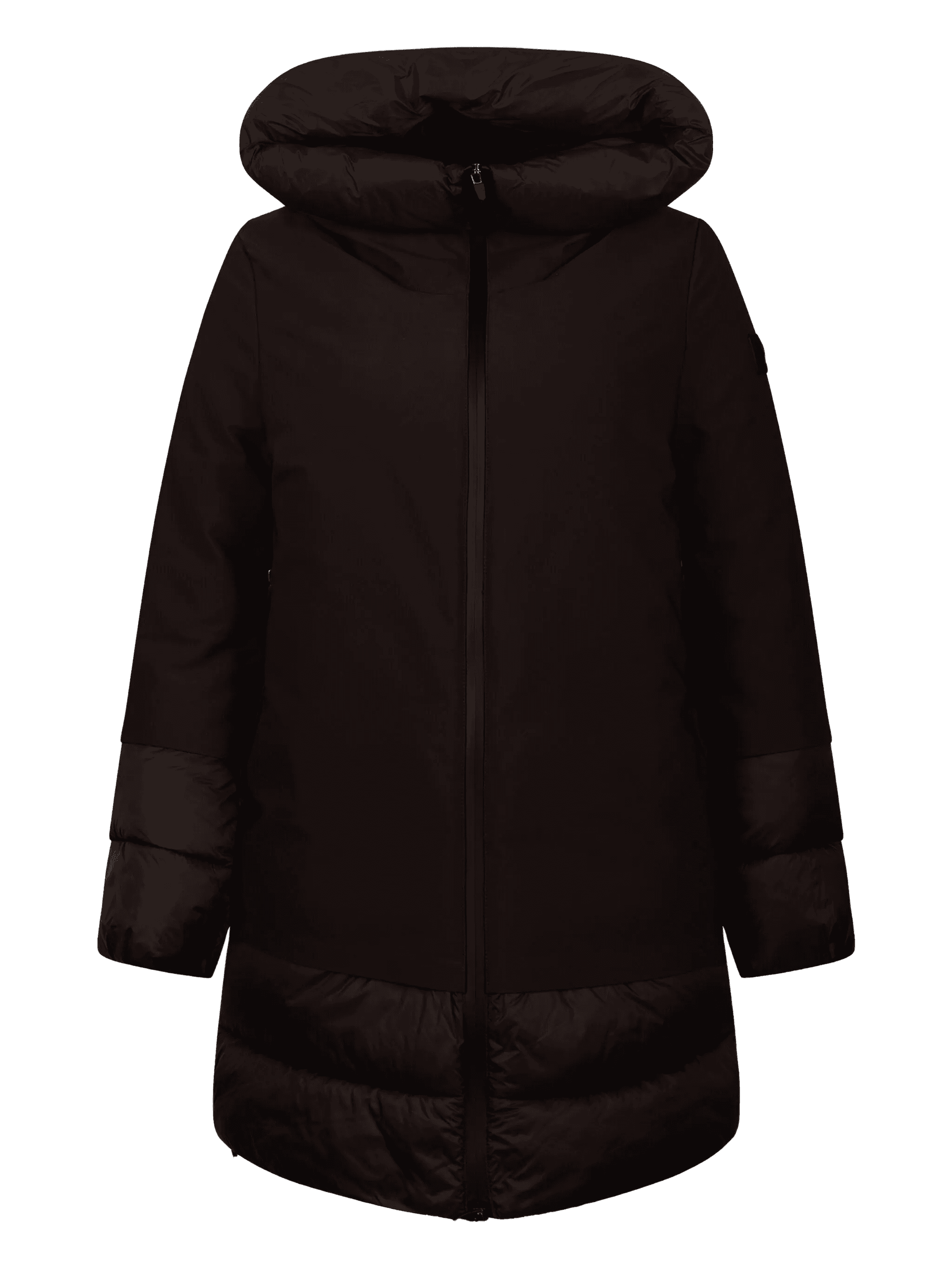 hooded padded coat - Image 1