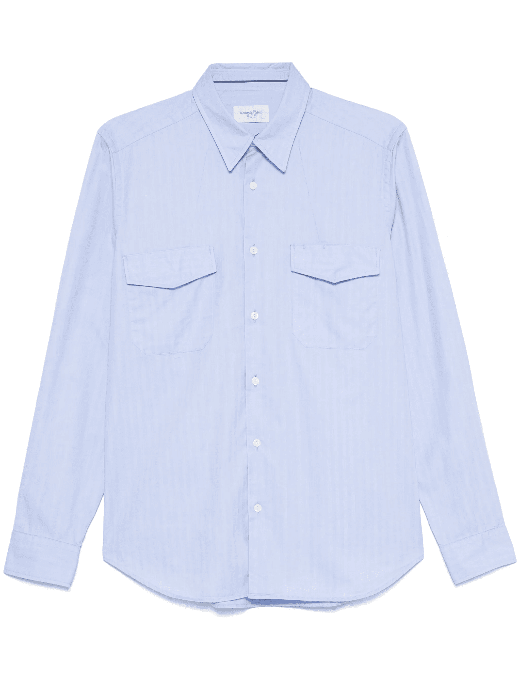 herringbone-pattern shirt - Image 1
