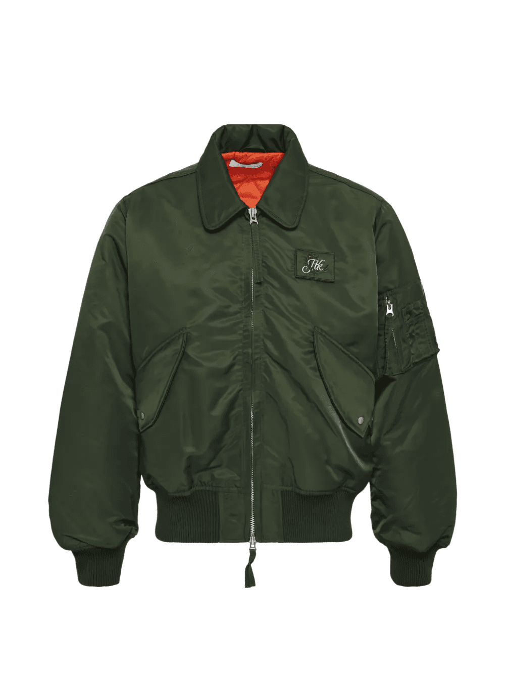 embroidery flight jacket - Image 1