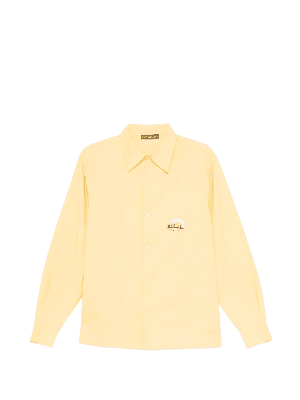 logo-embroidered shirt - Image 1