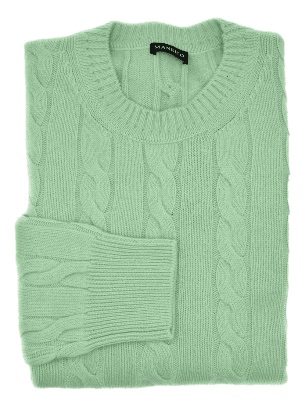 cable-knit cashmere sweater - Image 1