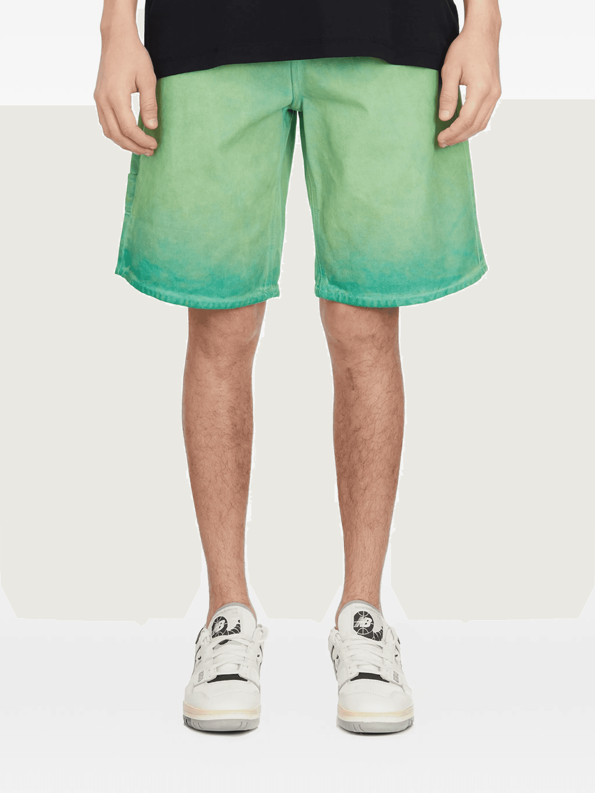 overdye denim shorts - Image 1