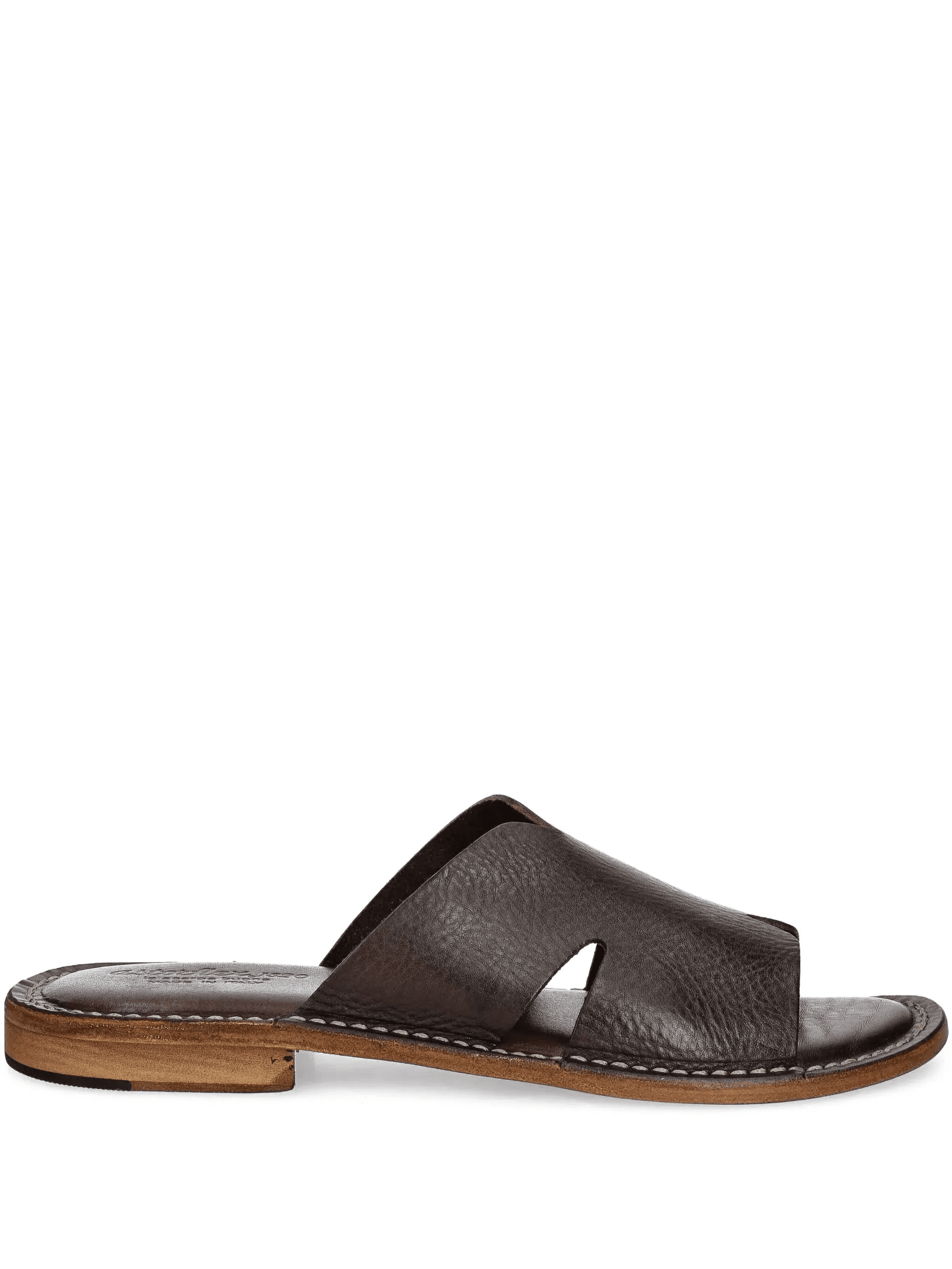 leather cut-out sandals - Image 1