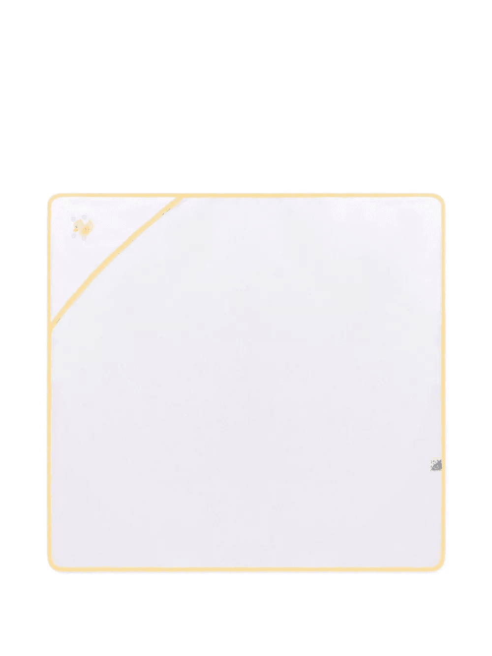 duck-embroidery hooded towel - Image 1