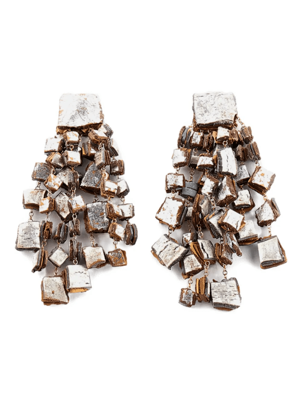 handmade drop earrings - Image 1