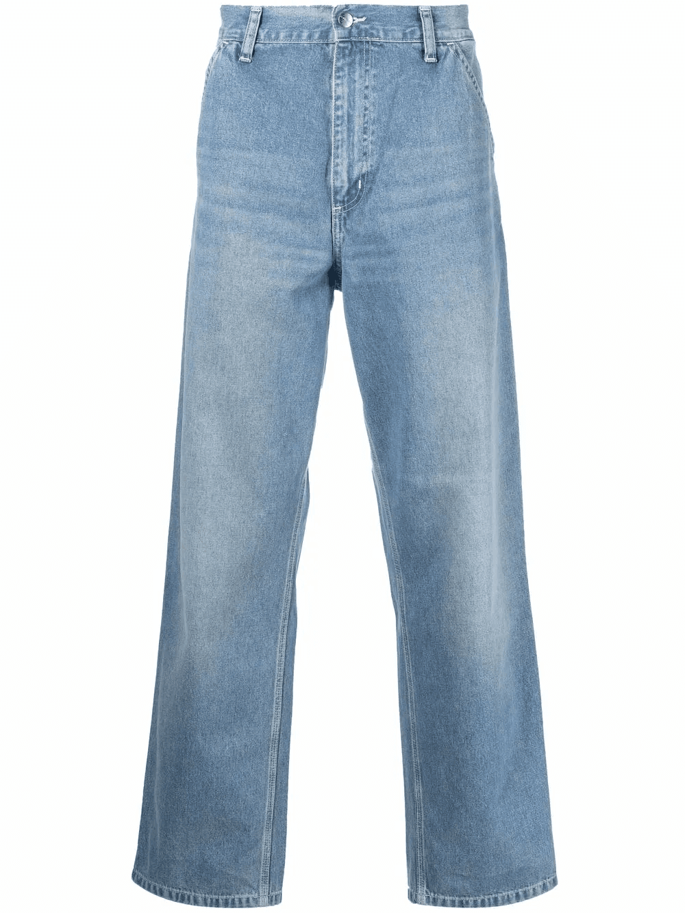 Simple straight-leg jeans - Image 1