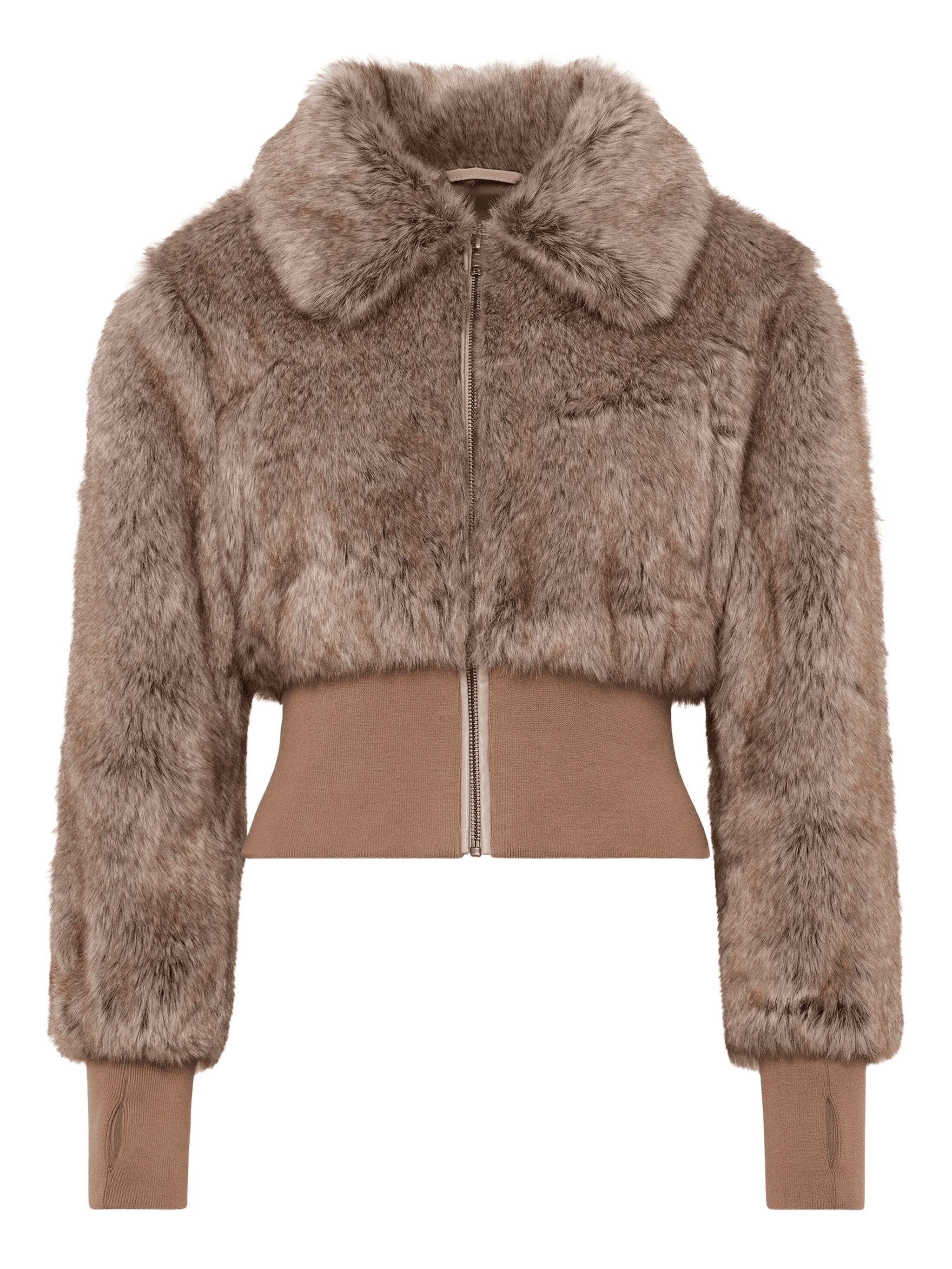 Event Horizon faux-fur jacket - Image 1