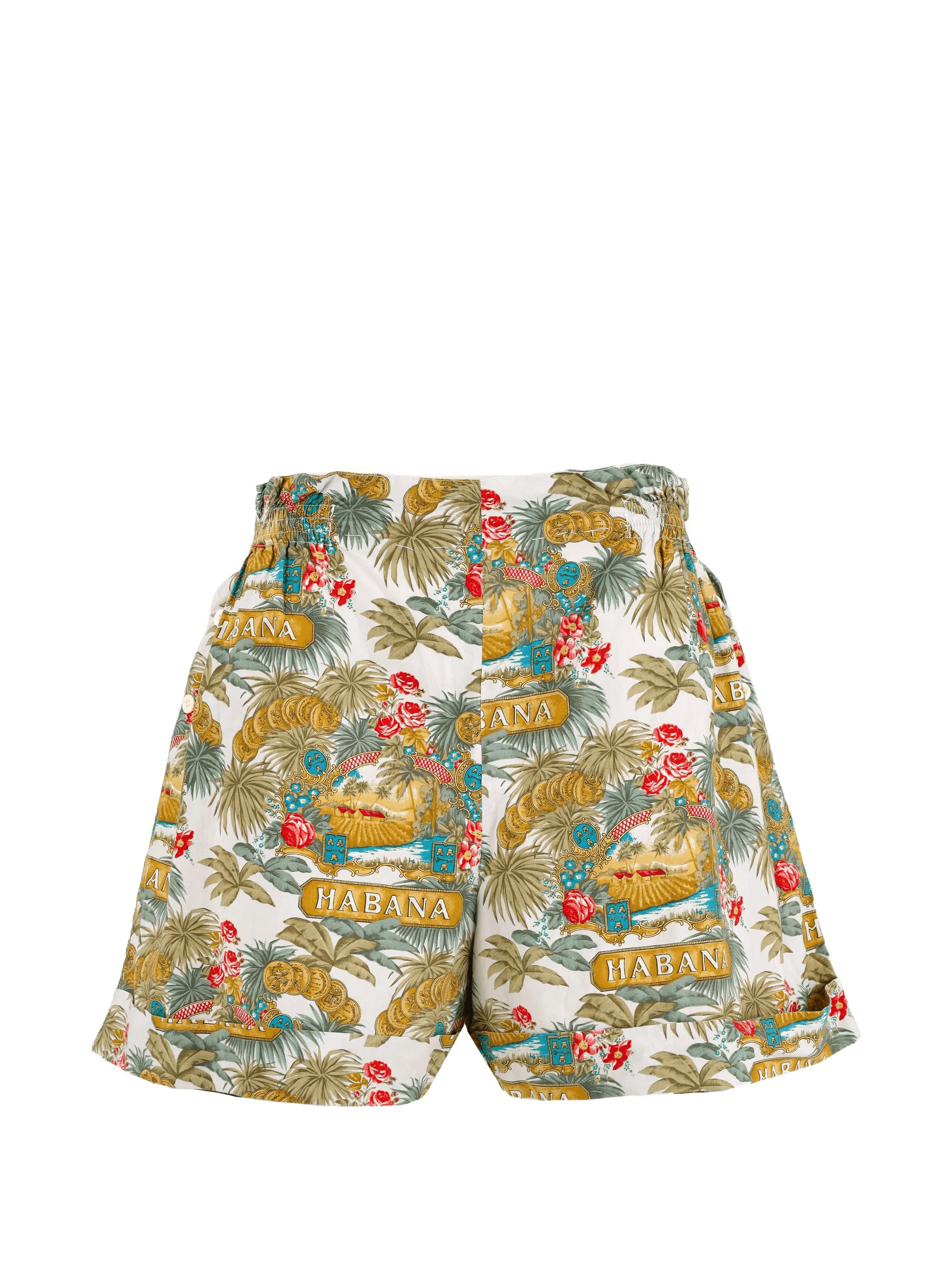 floral-print shorts - Image 1