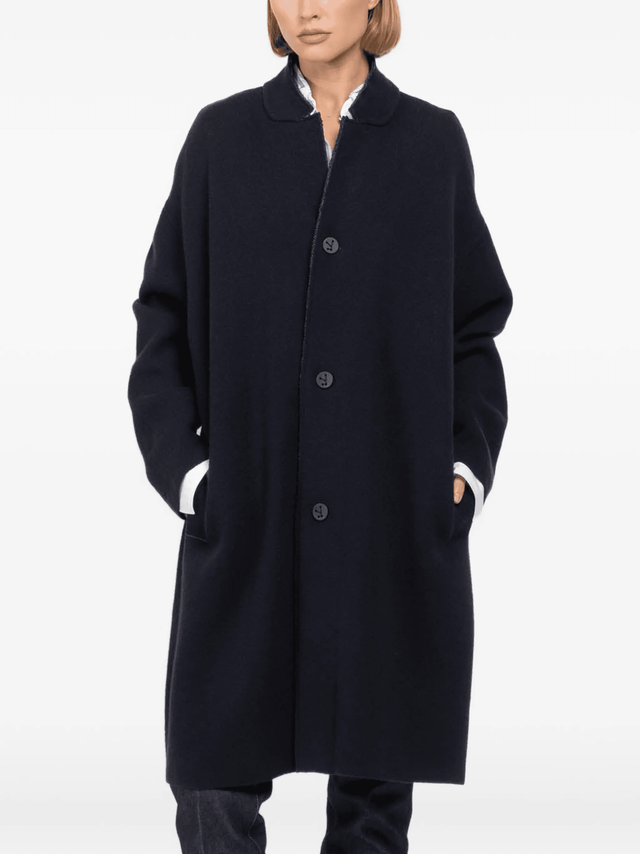 Storm relaxed-fit coat - Image 1