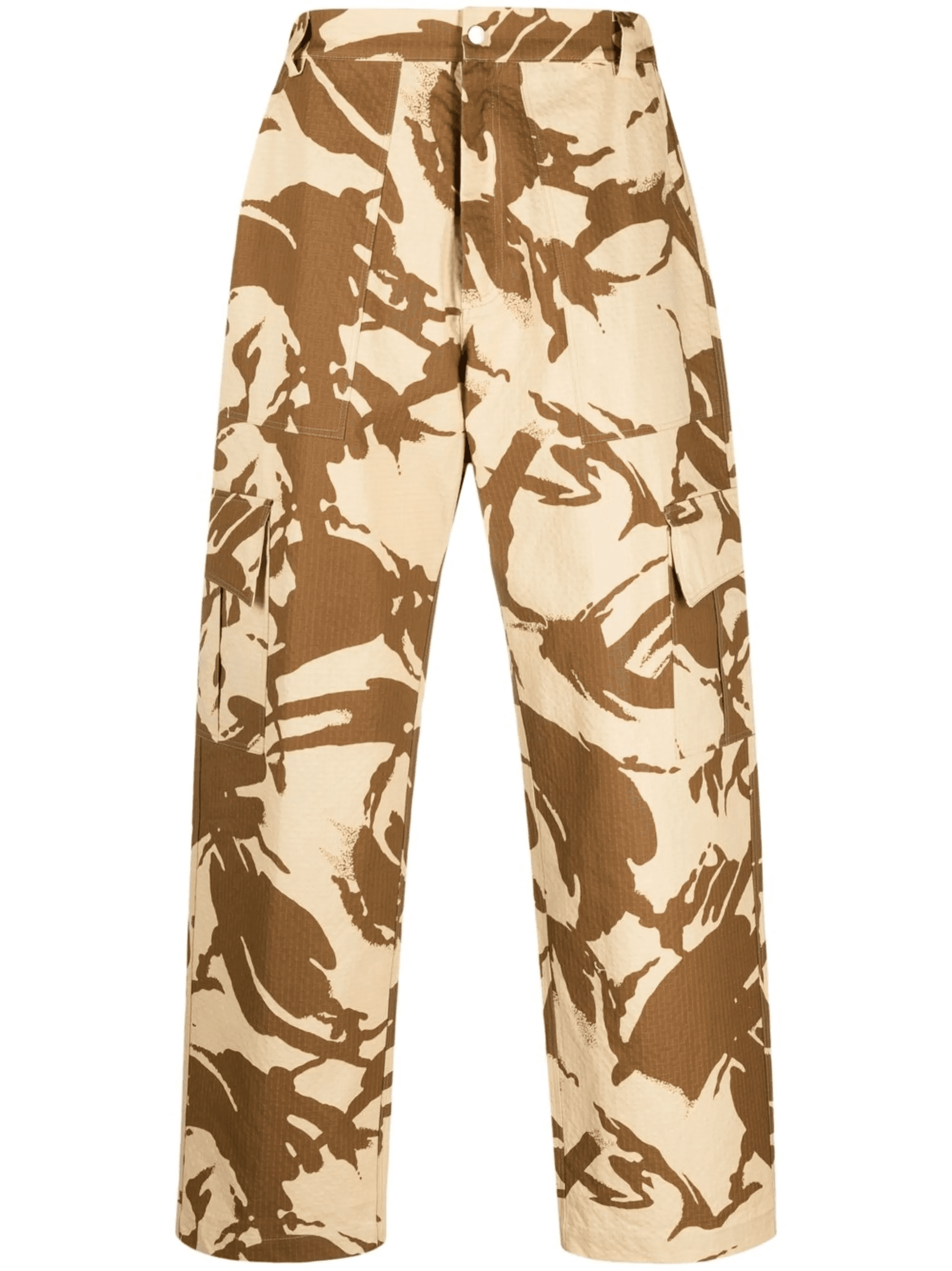 camouflage-print cargo trousers - Image 1