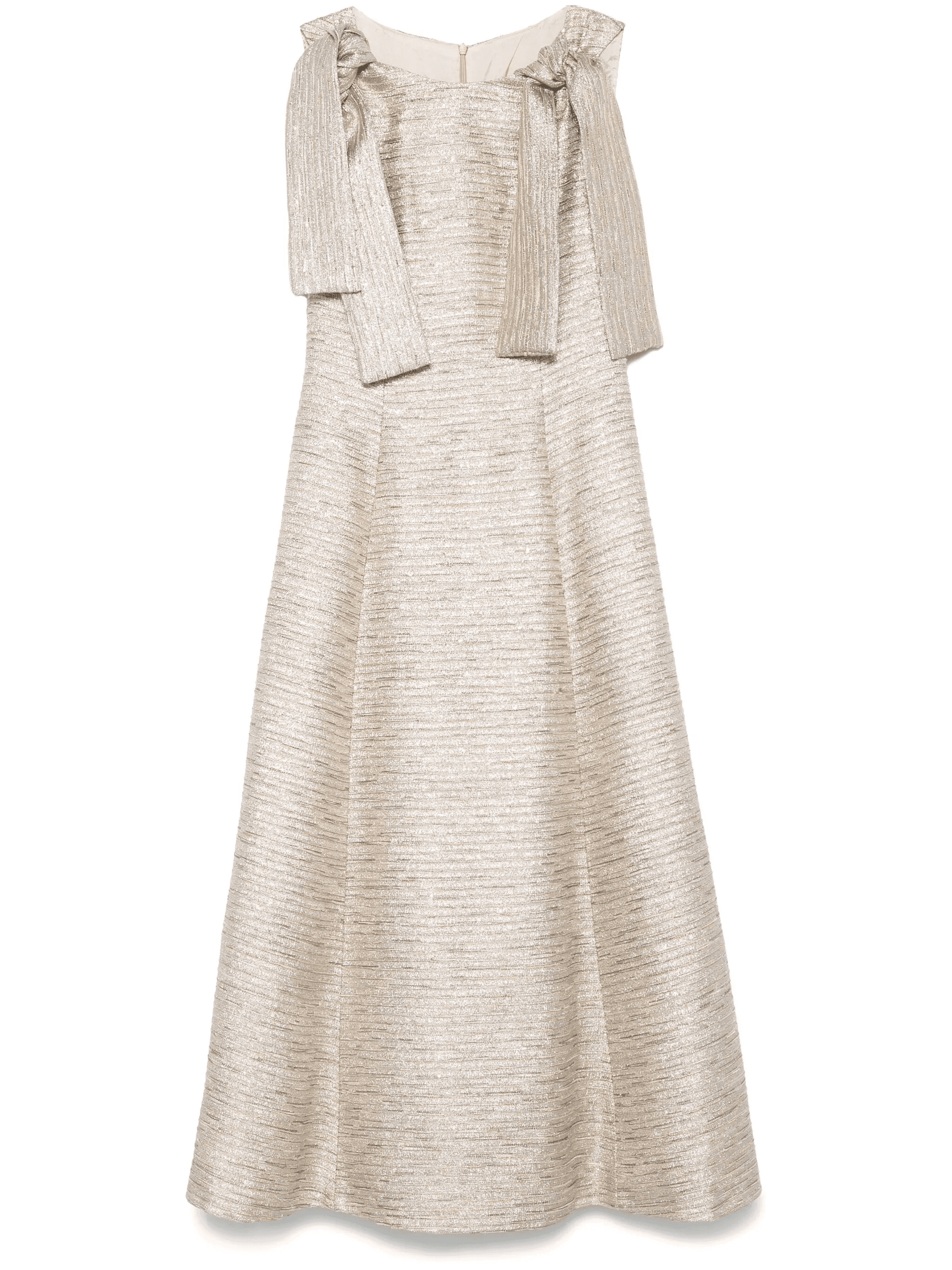 knot-detail midi dress - Image 1