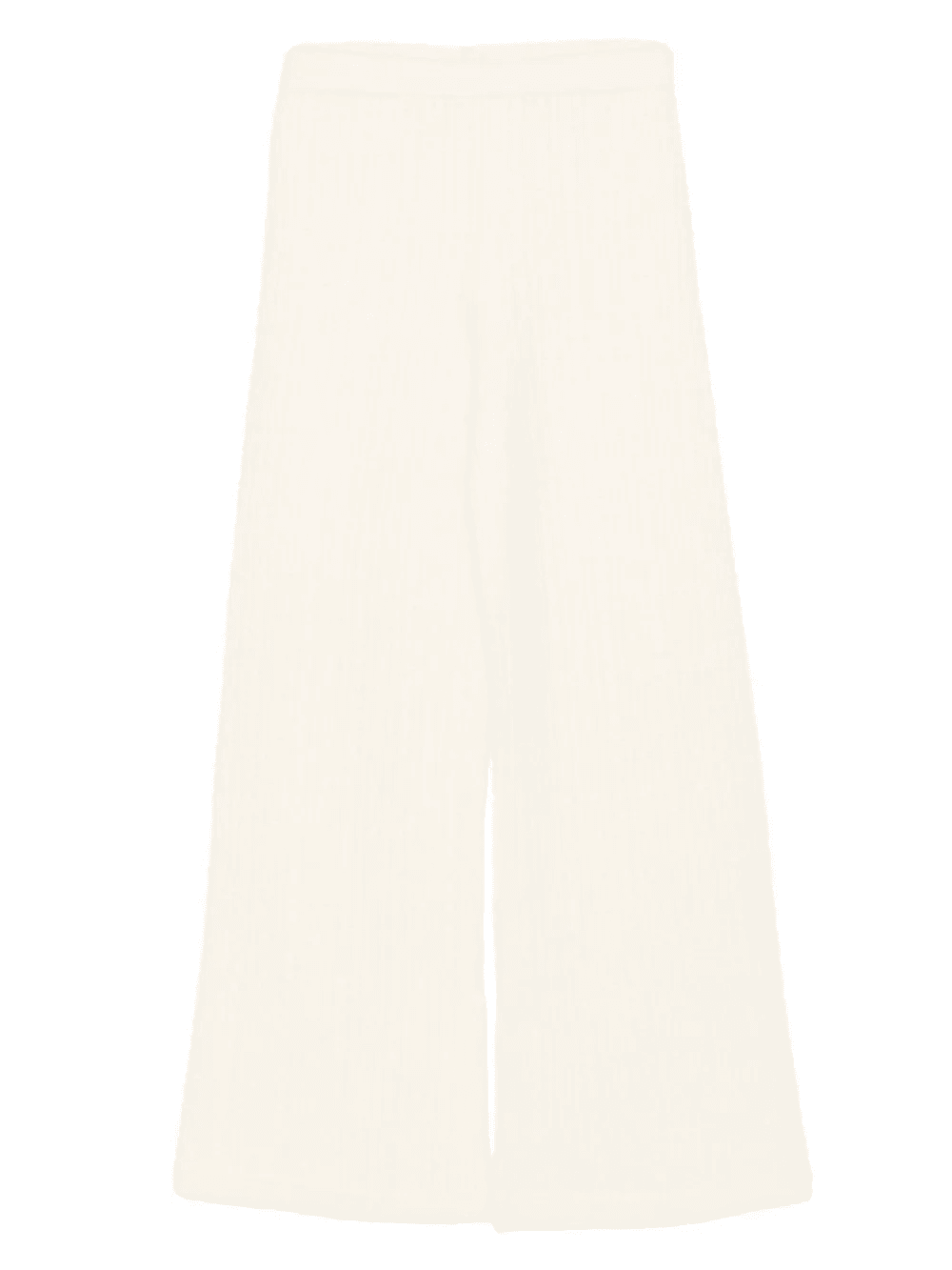 ribbed pull-on trousers - Image 1