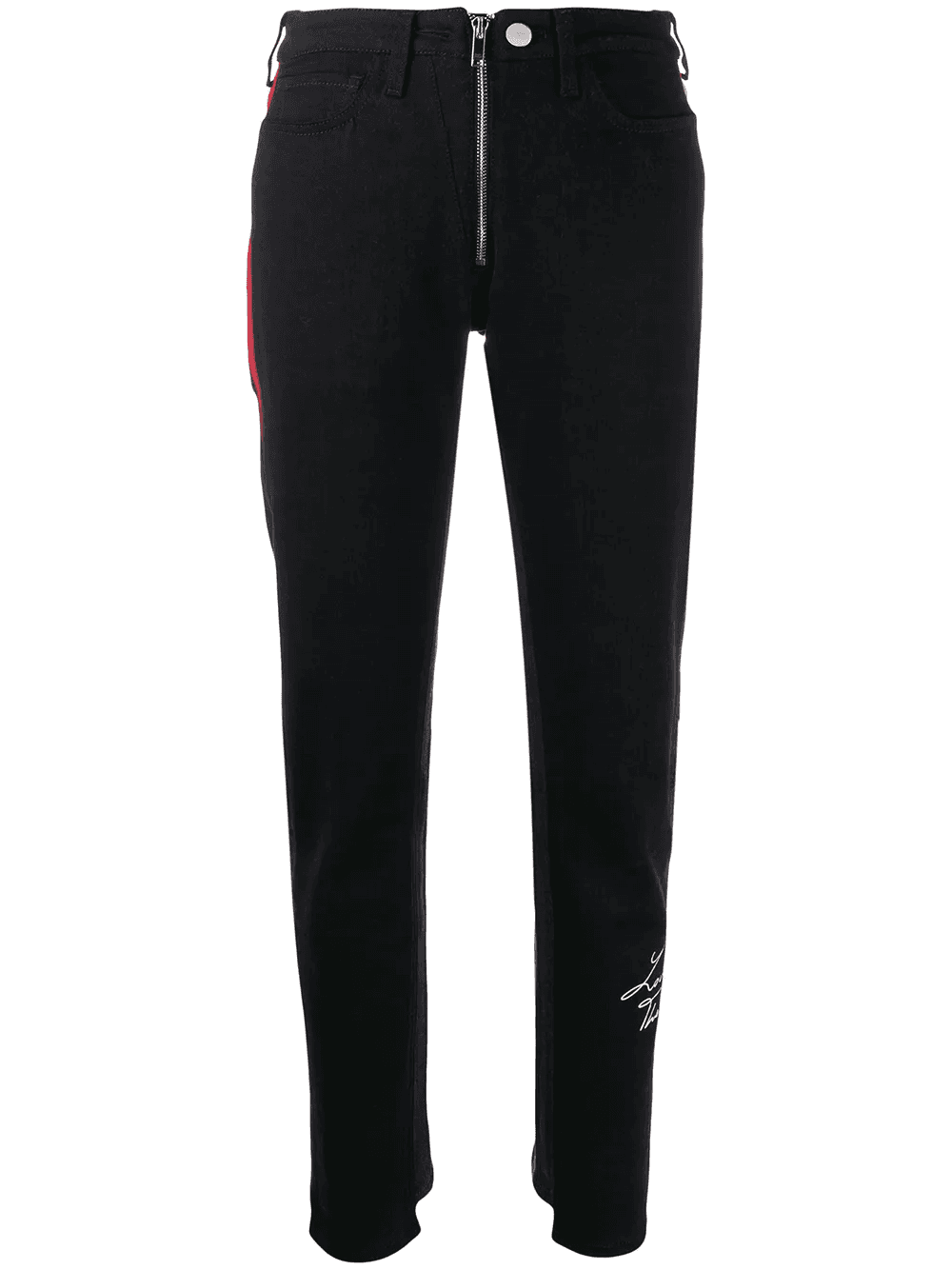 vintage wash slim jeans - Image 1