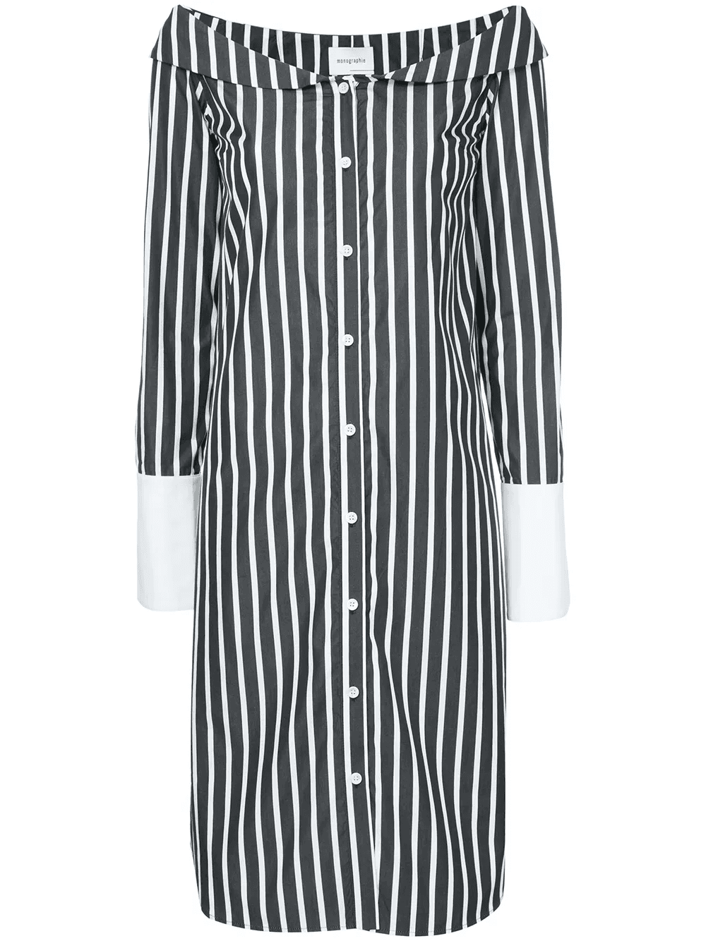 classic off shoulder dress - Image 1