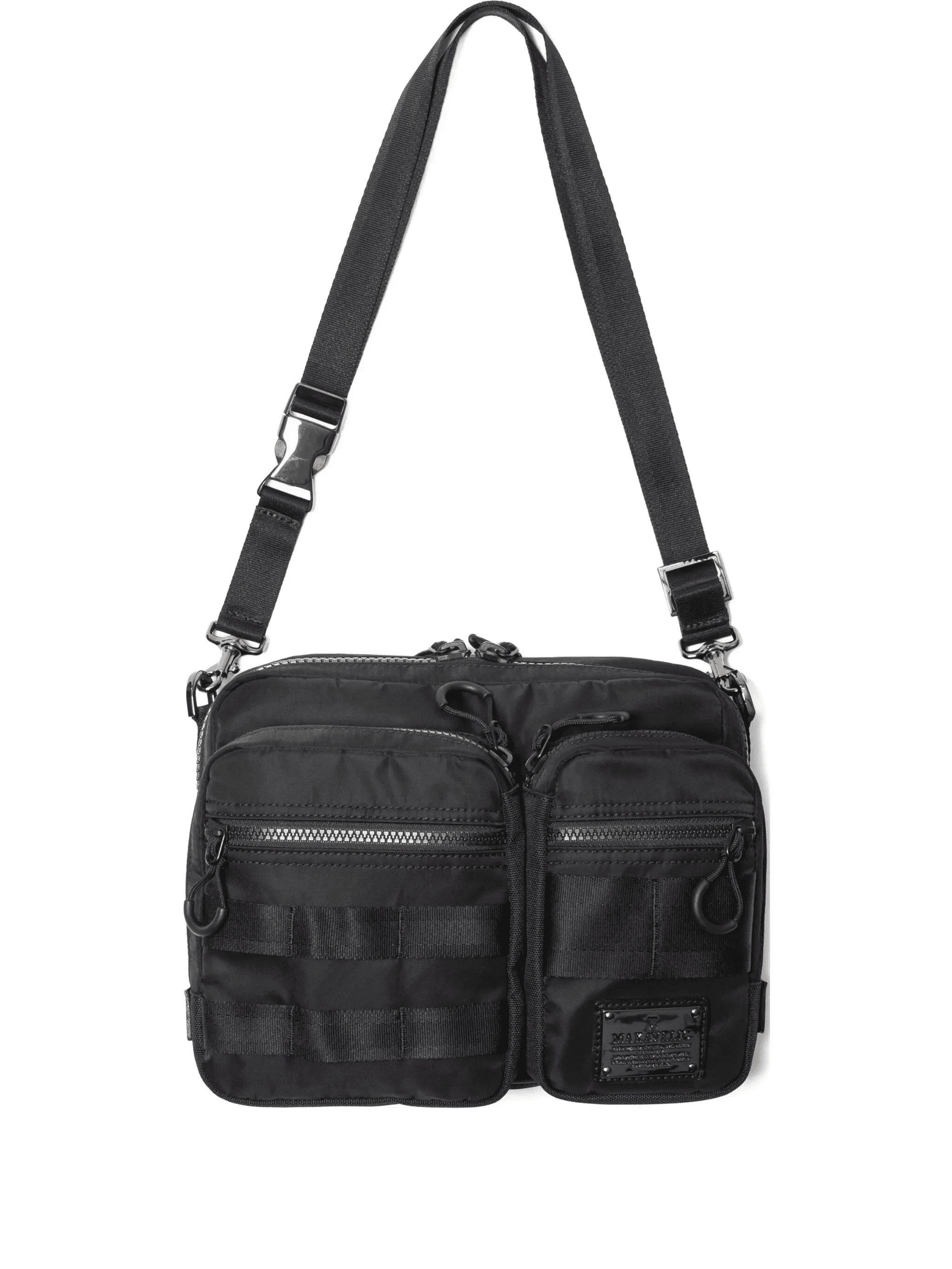 zip detail shoulder bag - Image 1