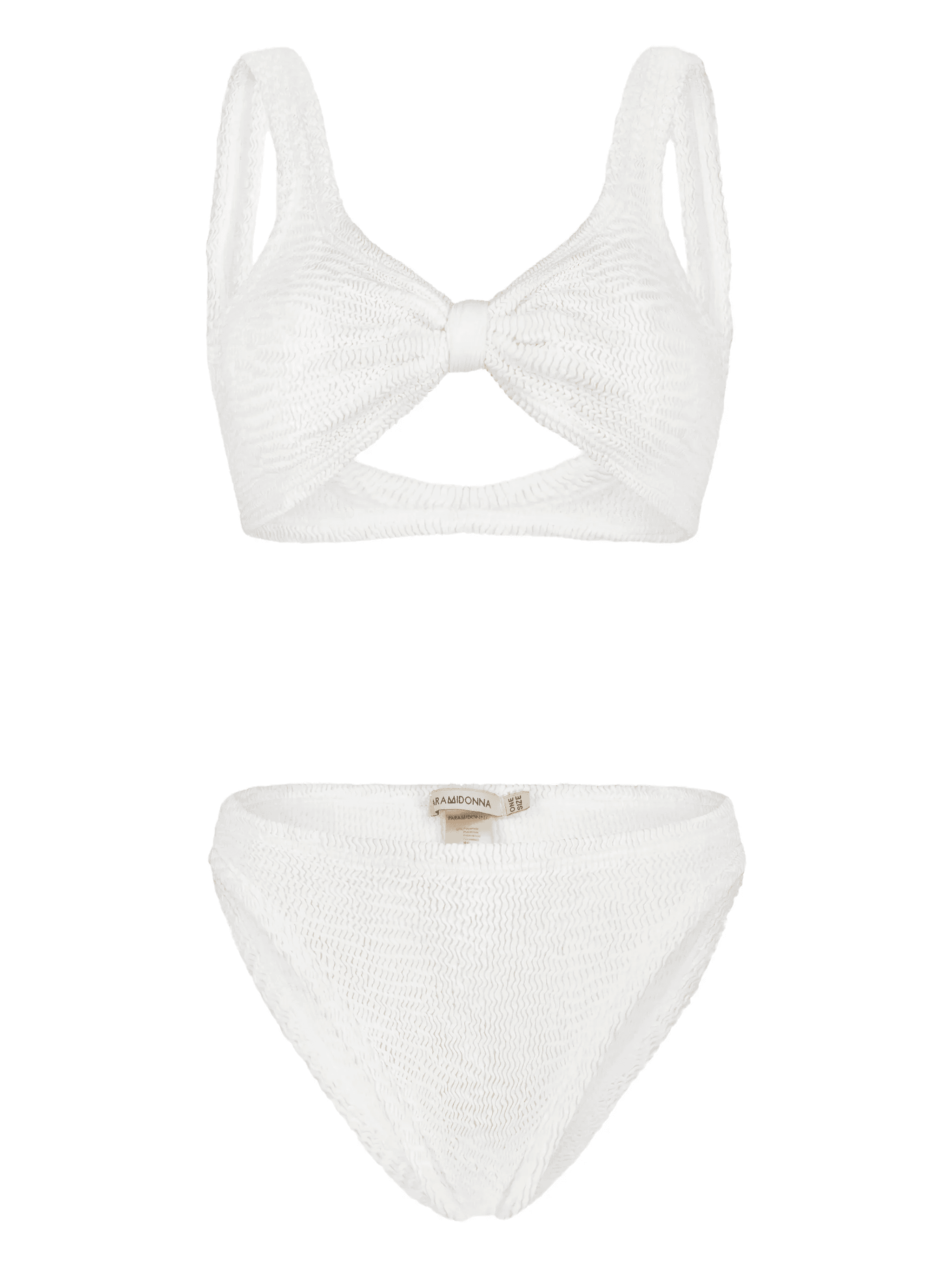 Salma bow-design bikini - Image 1